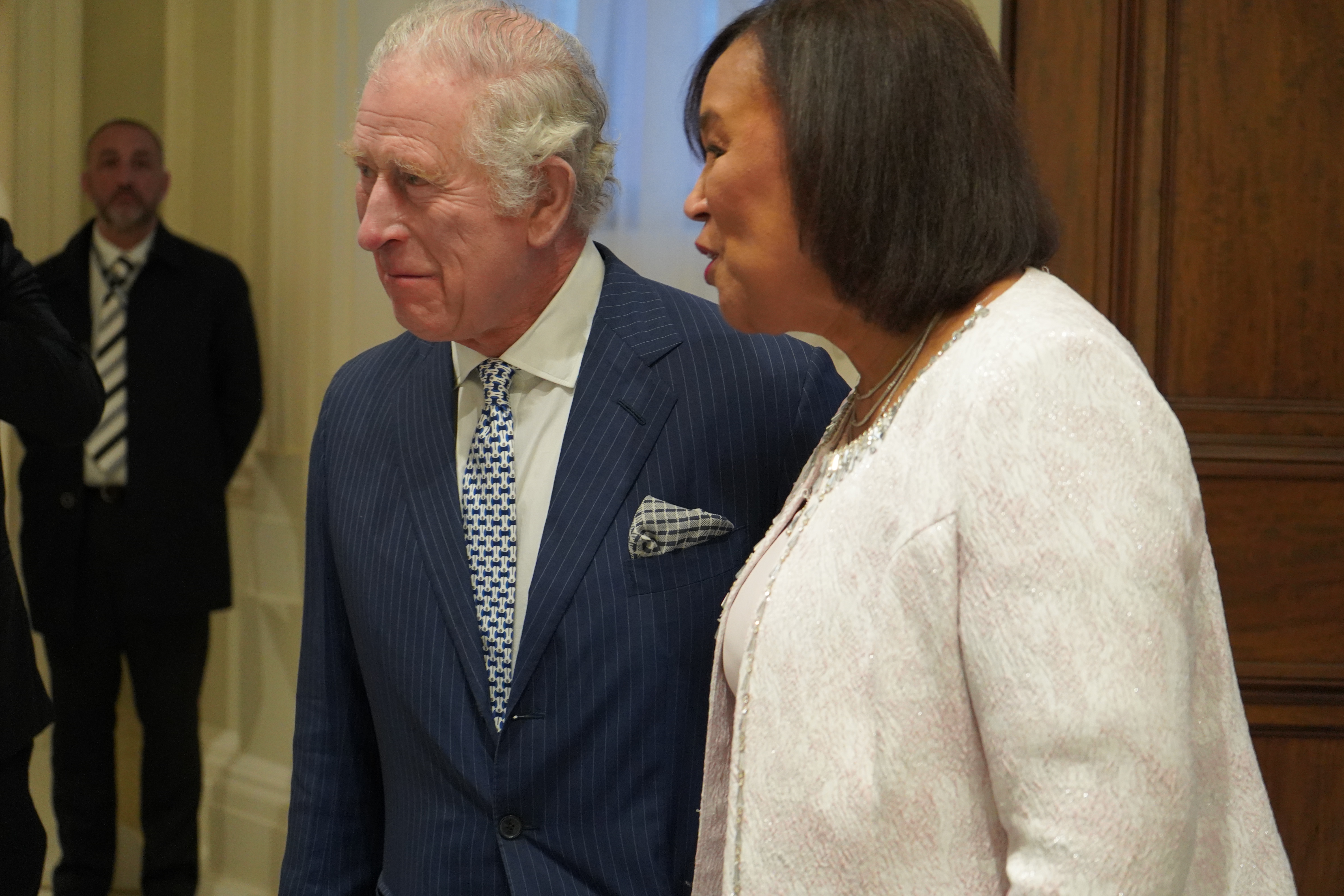 HRH The Prince of Wales and Commonwealth Secretary-General, Patricia Scotland