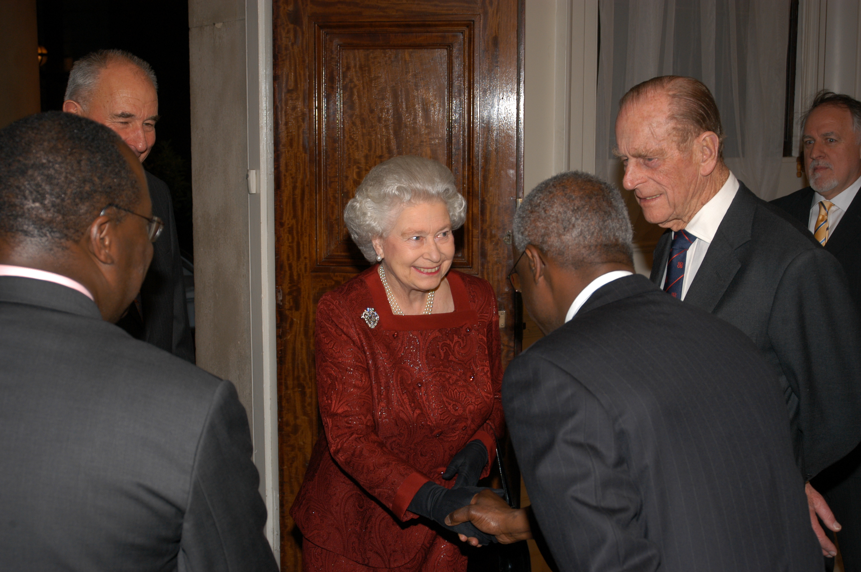 HM The Queen greets High Commissioners