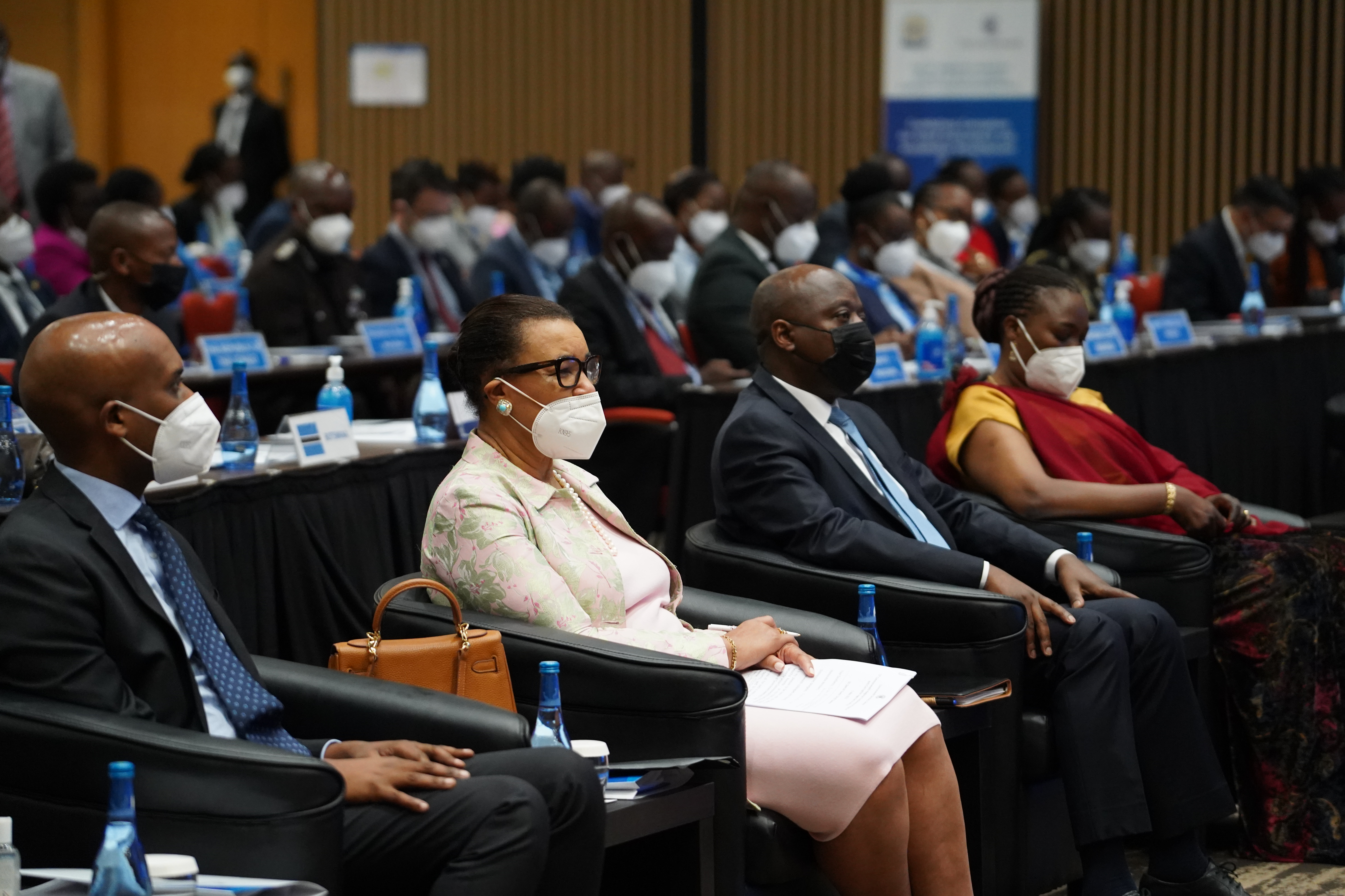 Commonwealth Secretary-General The Rt Hon Patricia Scotland, QC, and other delegates at the Conference
