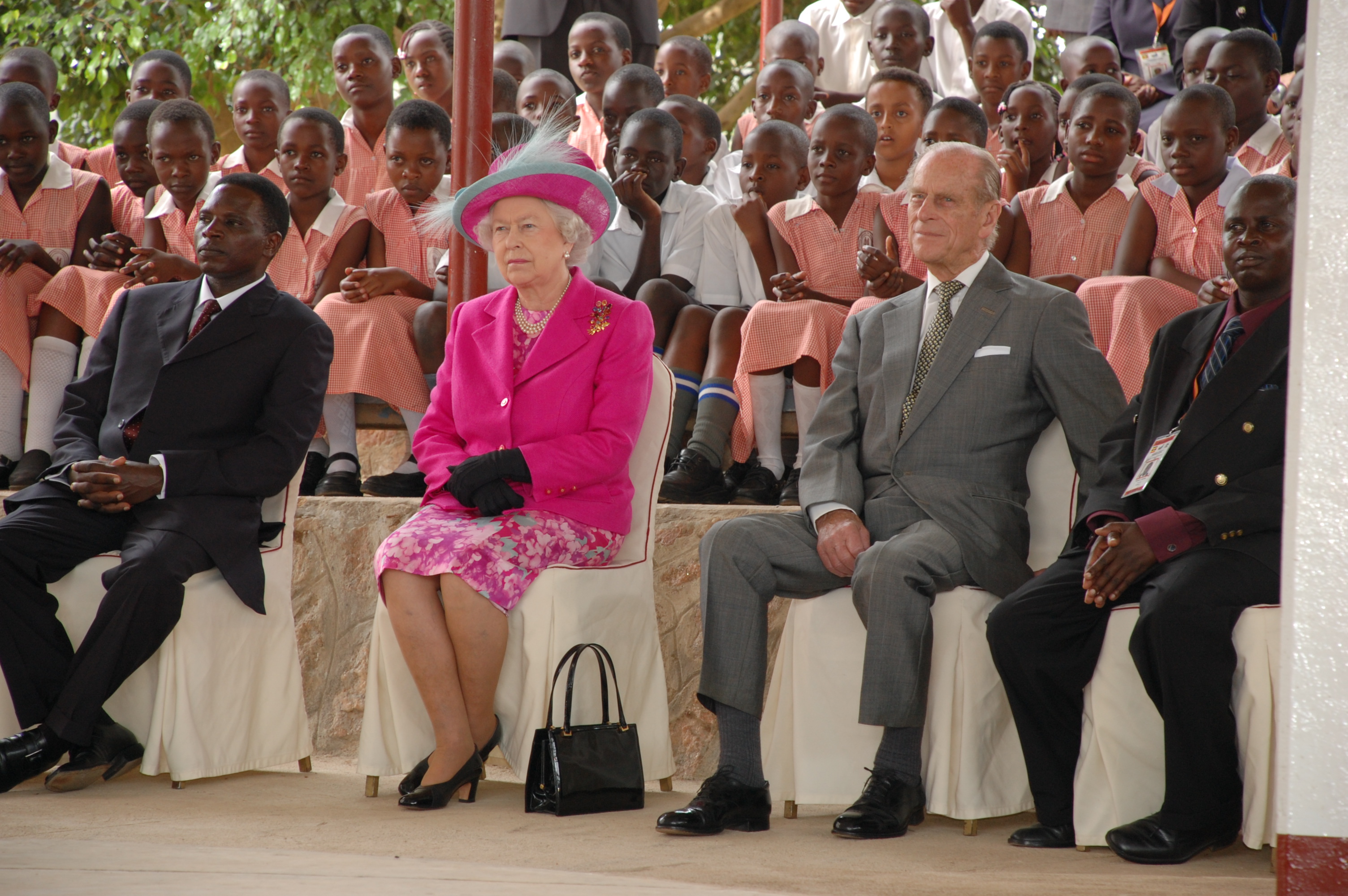 HM The Queen at an event during Commonwealth Heads of Government Meeting