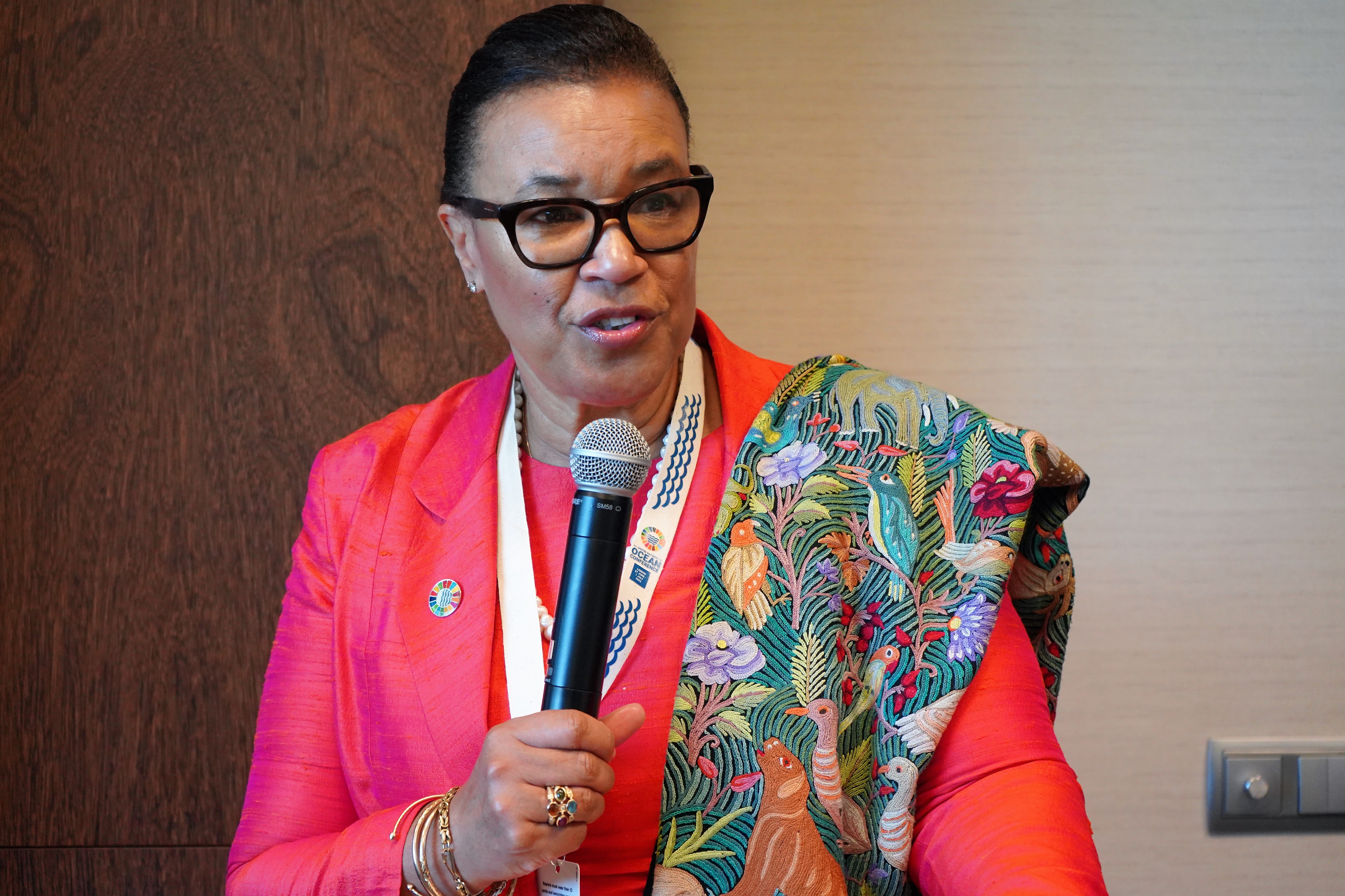 SG at Blue Charter event