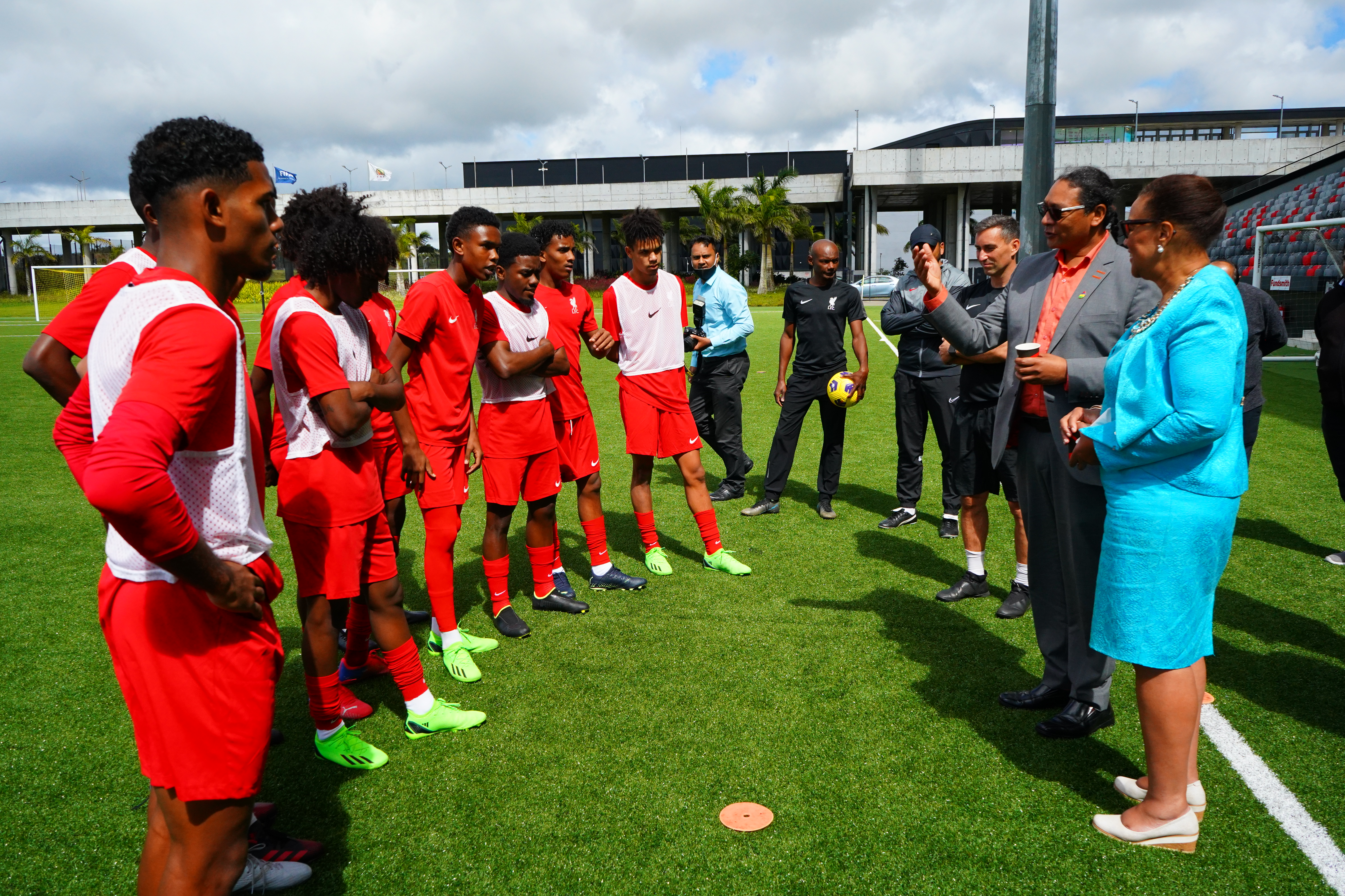 SG and Sports Minister Mauritius 2022