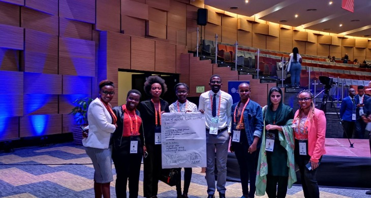 Young people at the Commonwealth Youth Forum 2022 designing innovative solutions to address mental health stigma in the Commonwealth