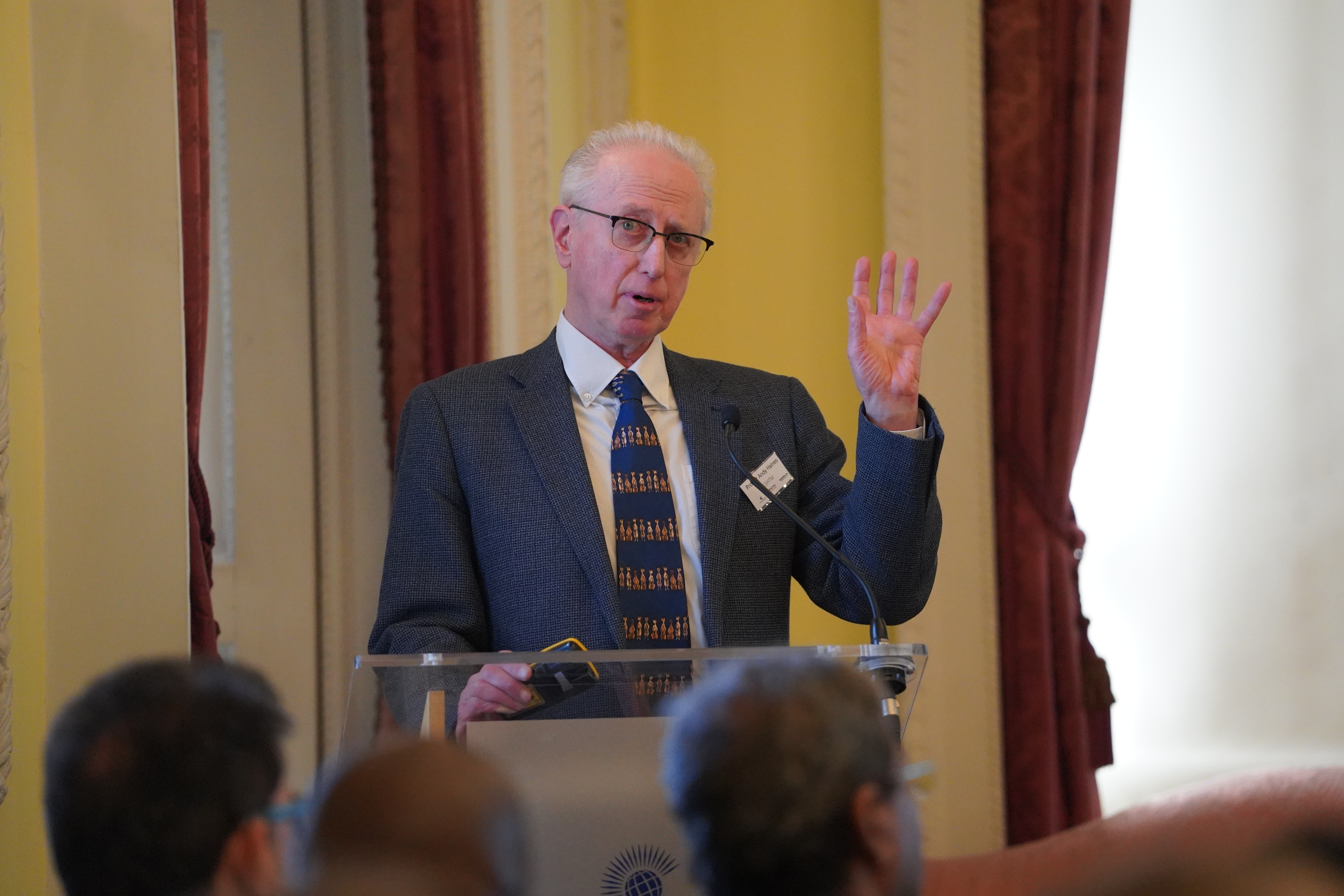 Professor Andy Haines of the London School of Hygiene and Tropical Medicine (LSHTM)