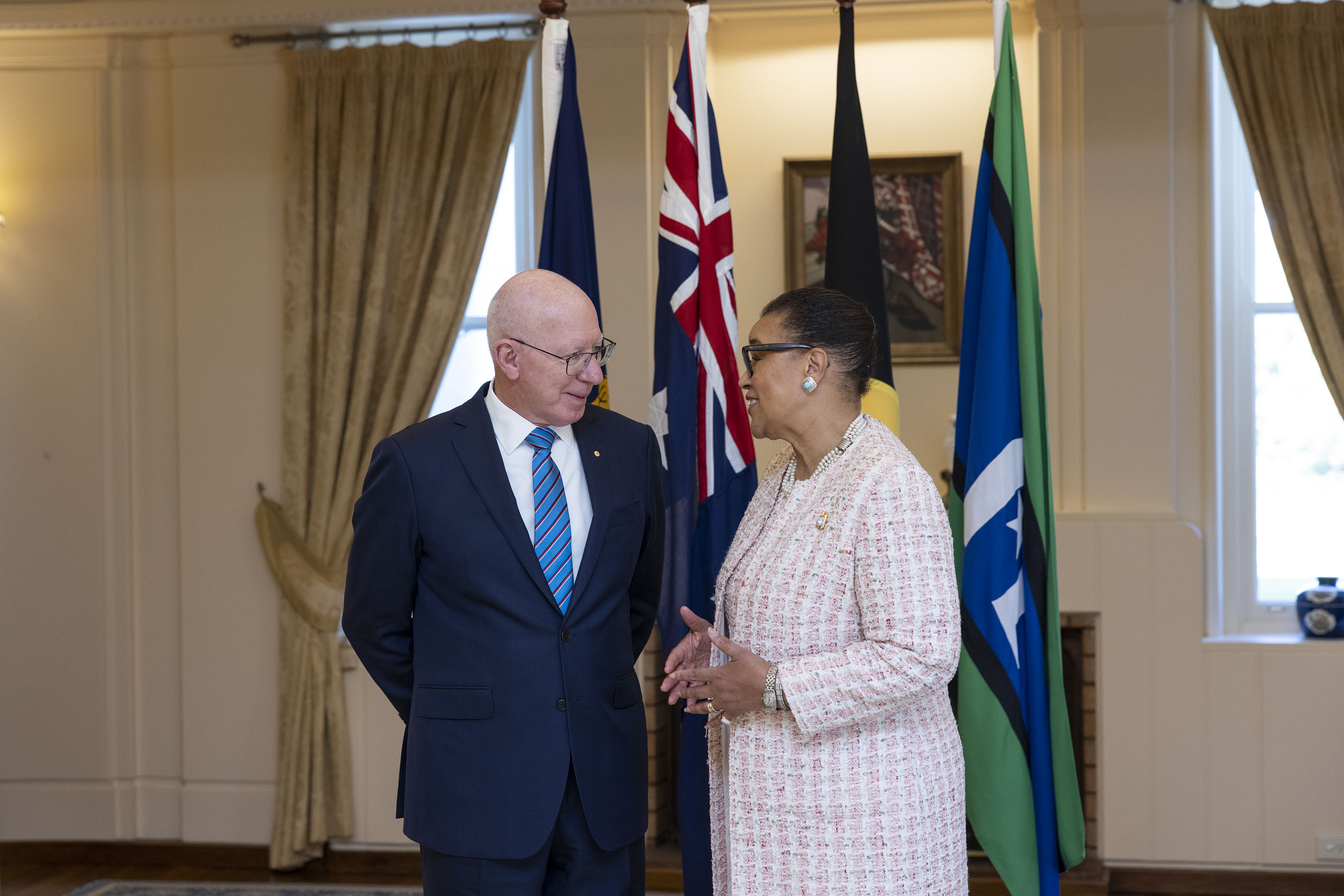 Secretary-General with the Governor General of Australia