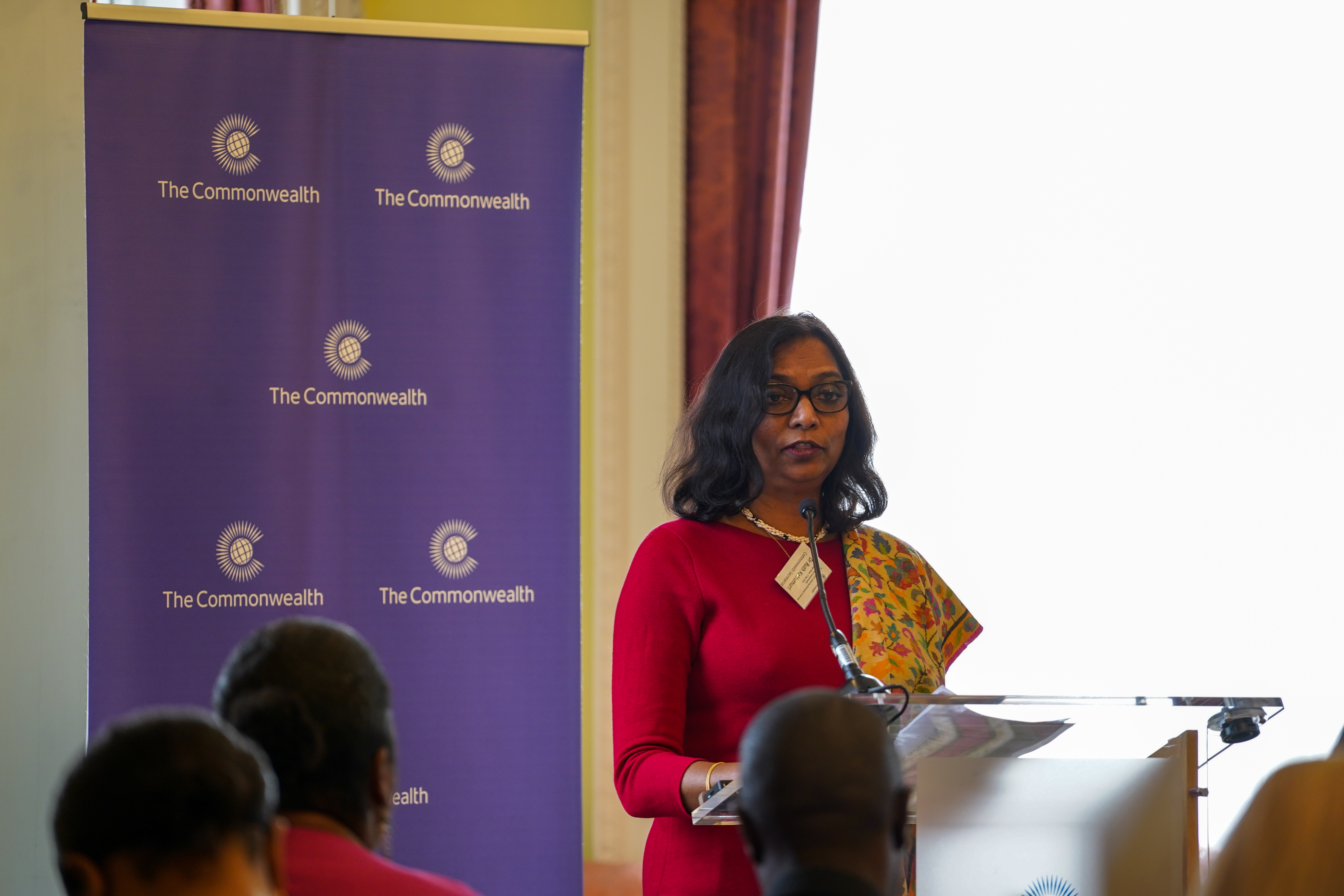 Senior Director for Economic, Youth and Sustainable Development at the Commonwealth Secretariat, Ruth Kattumuri 