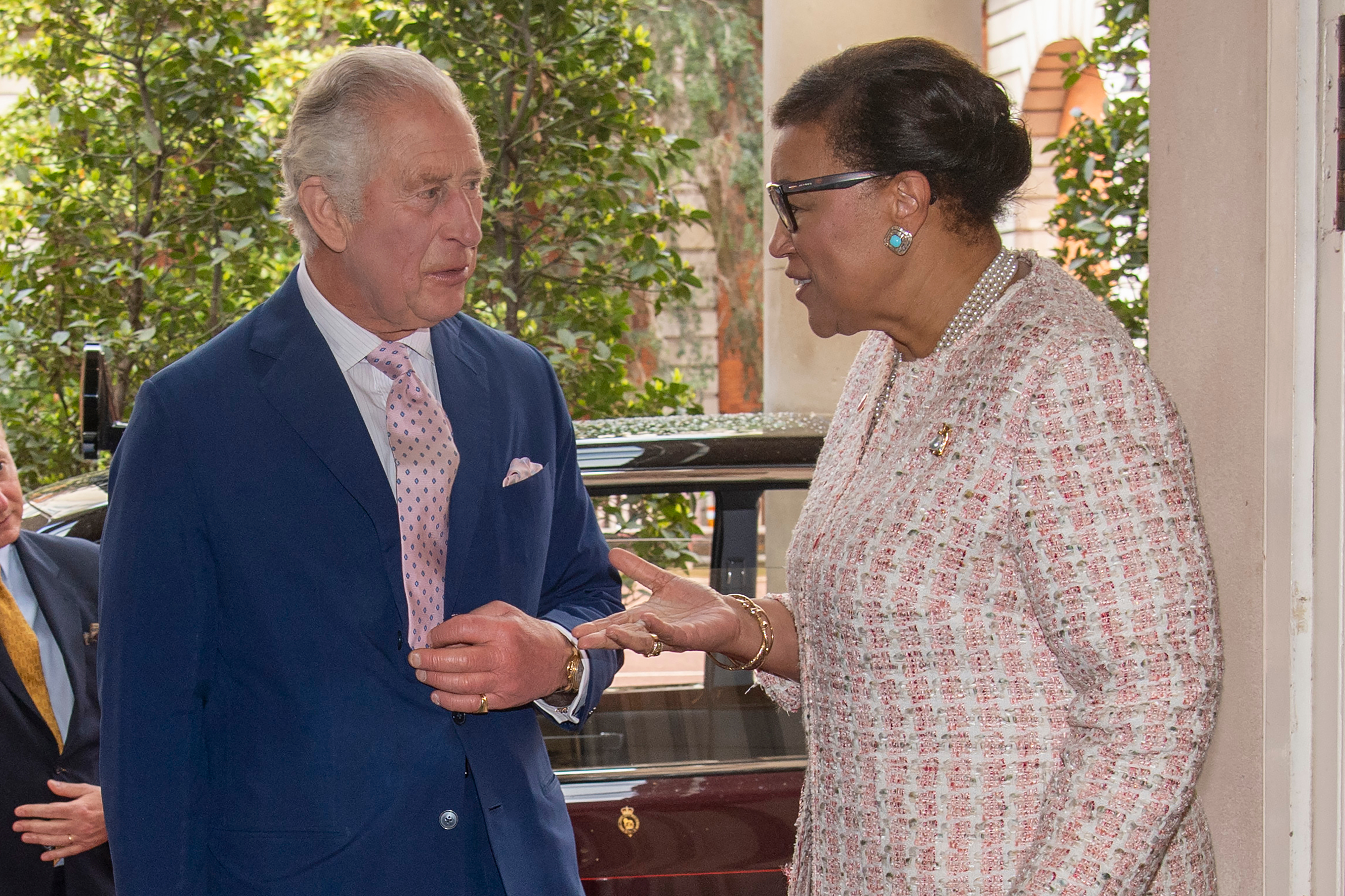HM King Charles III and Commonwealth Secretary-General