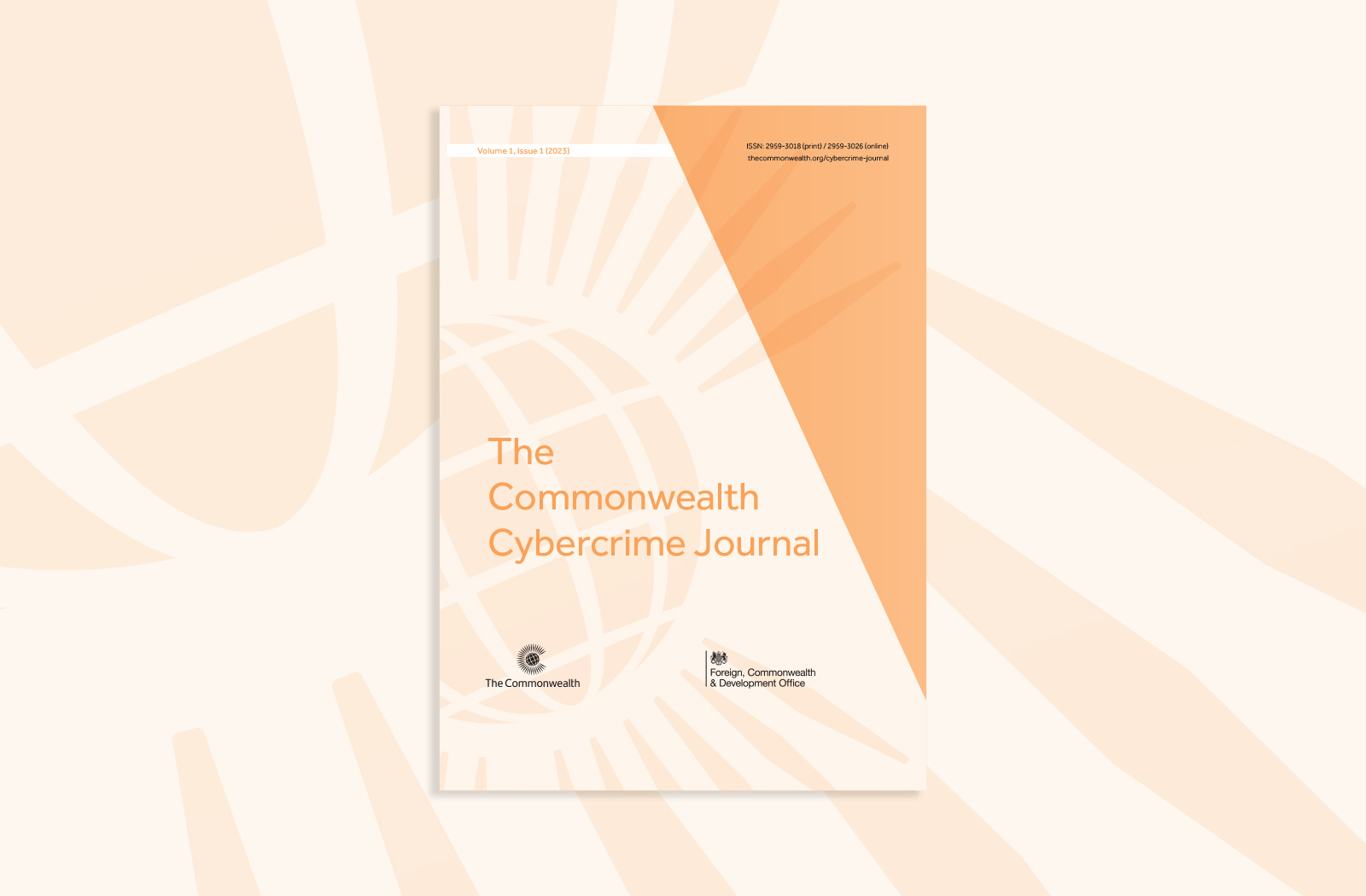 Cover image of the Commonwealth Cybercrime Journal, volume 1 issue 1