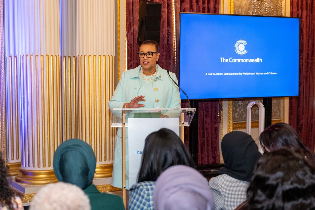 The Commonwealth Secretary-General, The Rt Hon Patricia Scotland KC