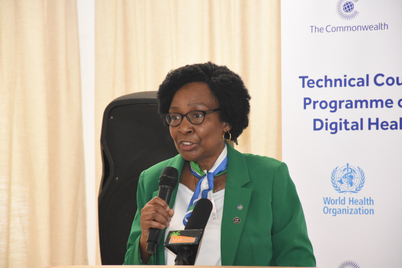 Dr Janneth Mghamba, Health Adviser at the Commonwealth Secretariat