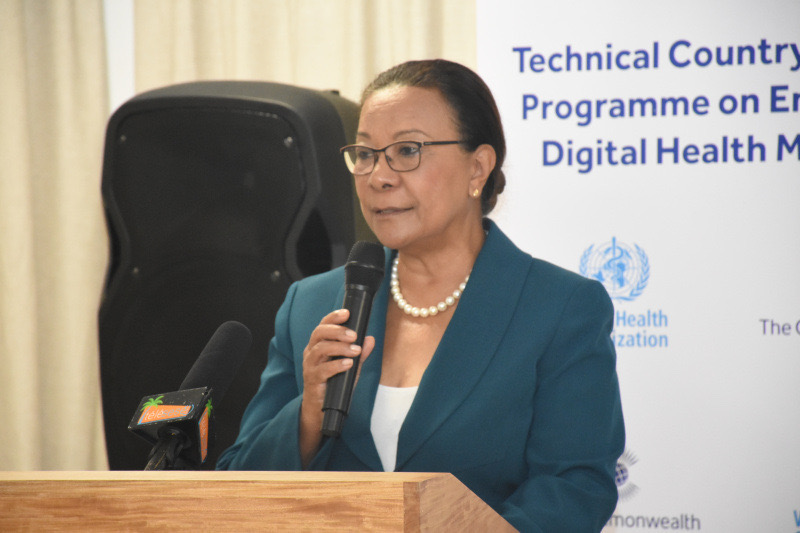 Seychelles’ Minister of Health, Hon Peggy Vidot