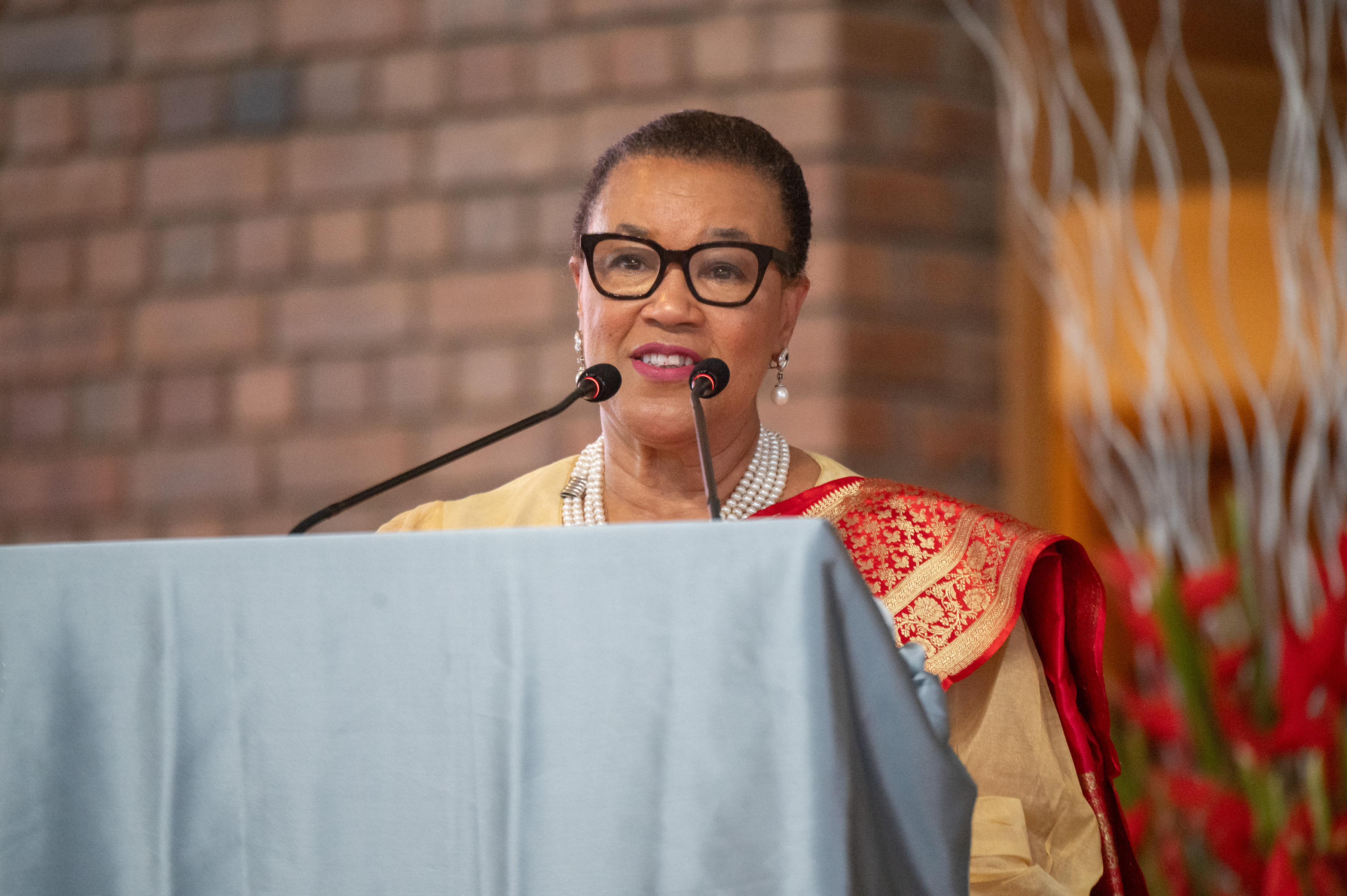 Commonwealth Secretary-General, the Rt Hon Patricia Scotland KC