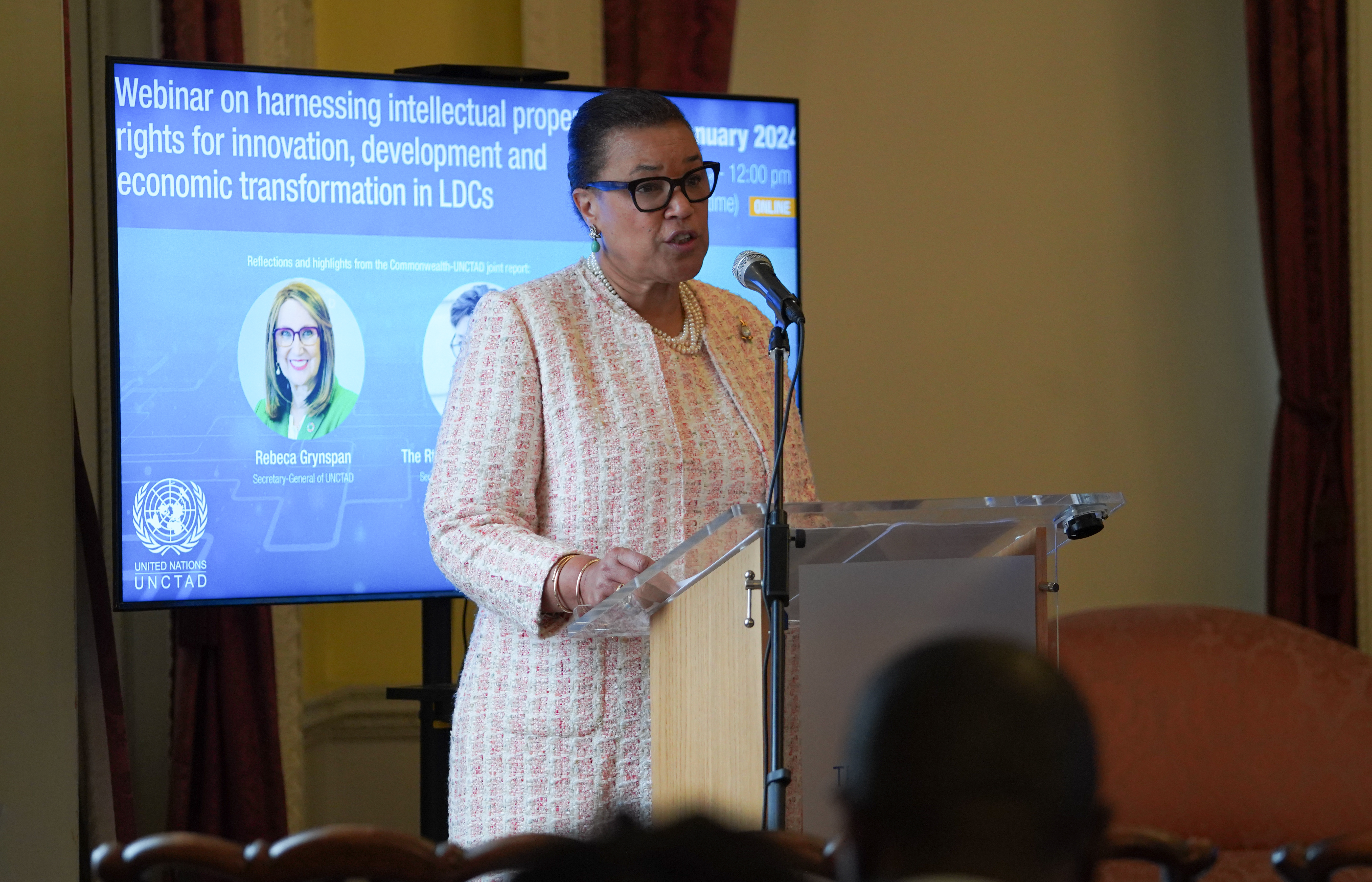 Secretary-General at the launch of the new Commonwealth-UNCTAD report