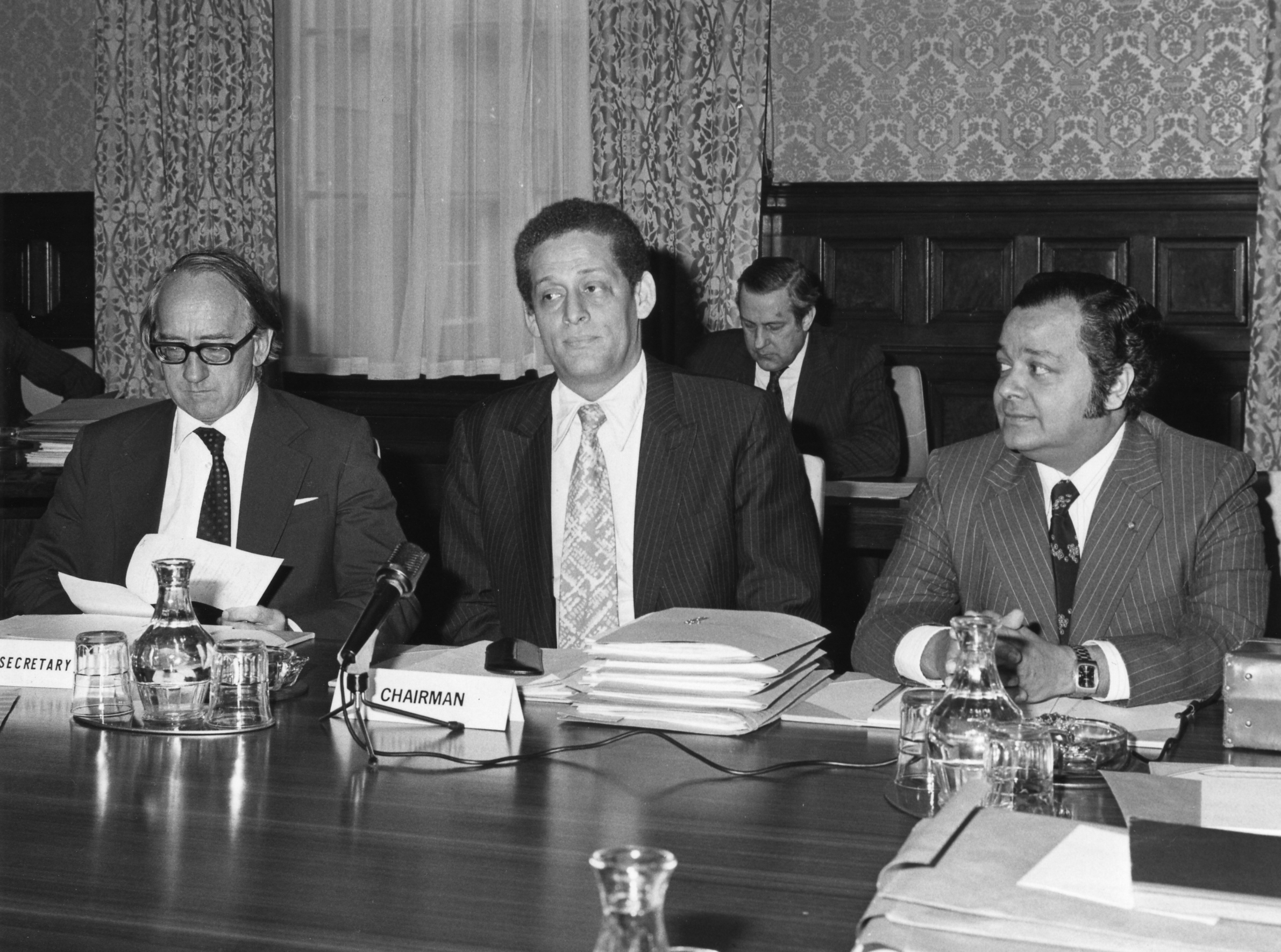 Sir Shridath Ramphal, former Commonwealth Secretary-General 