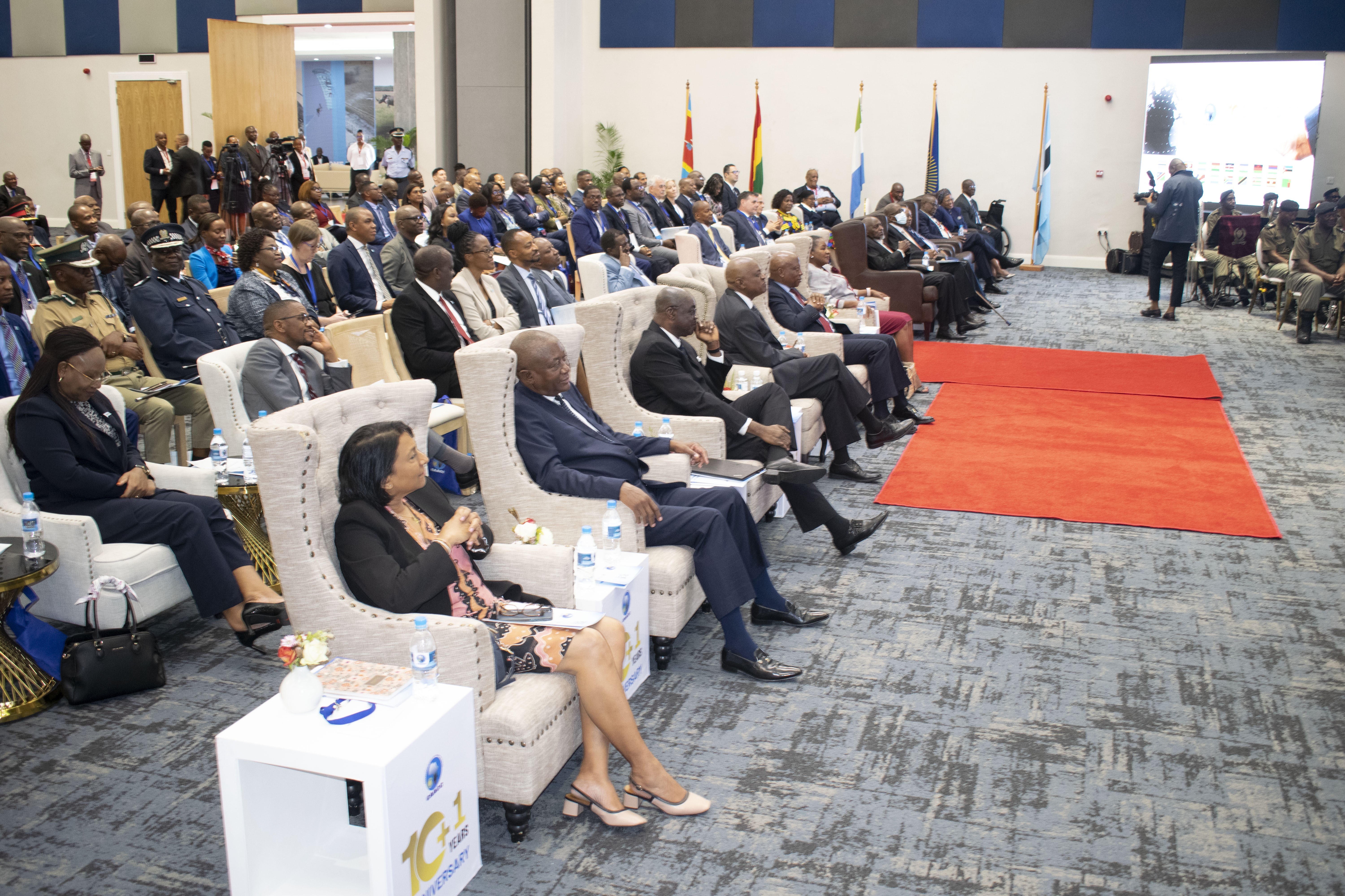 at the CAACC 11 years anniversary function, Gaborone Botswana