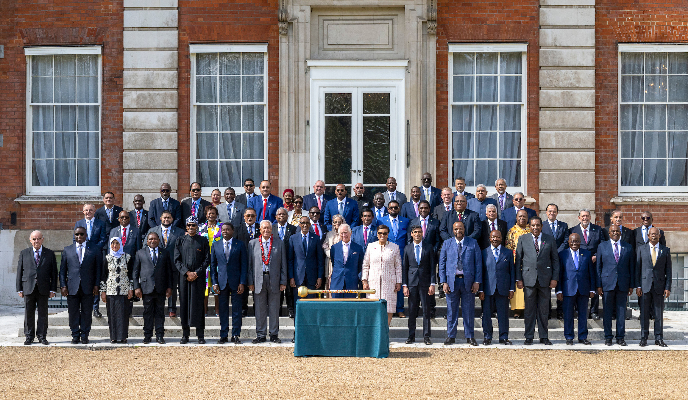Commonwealth leaders with His Majesty King Charles III ahead of the Coronation