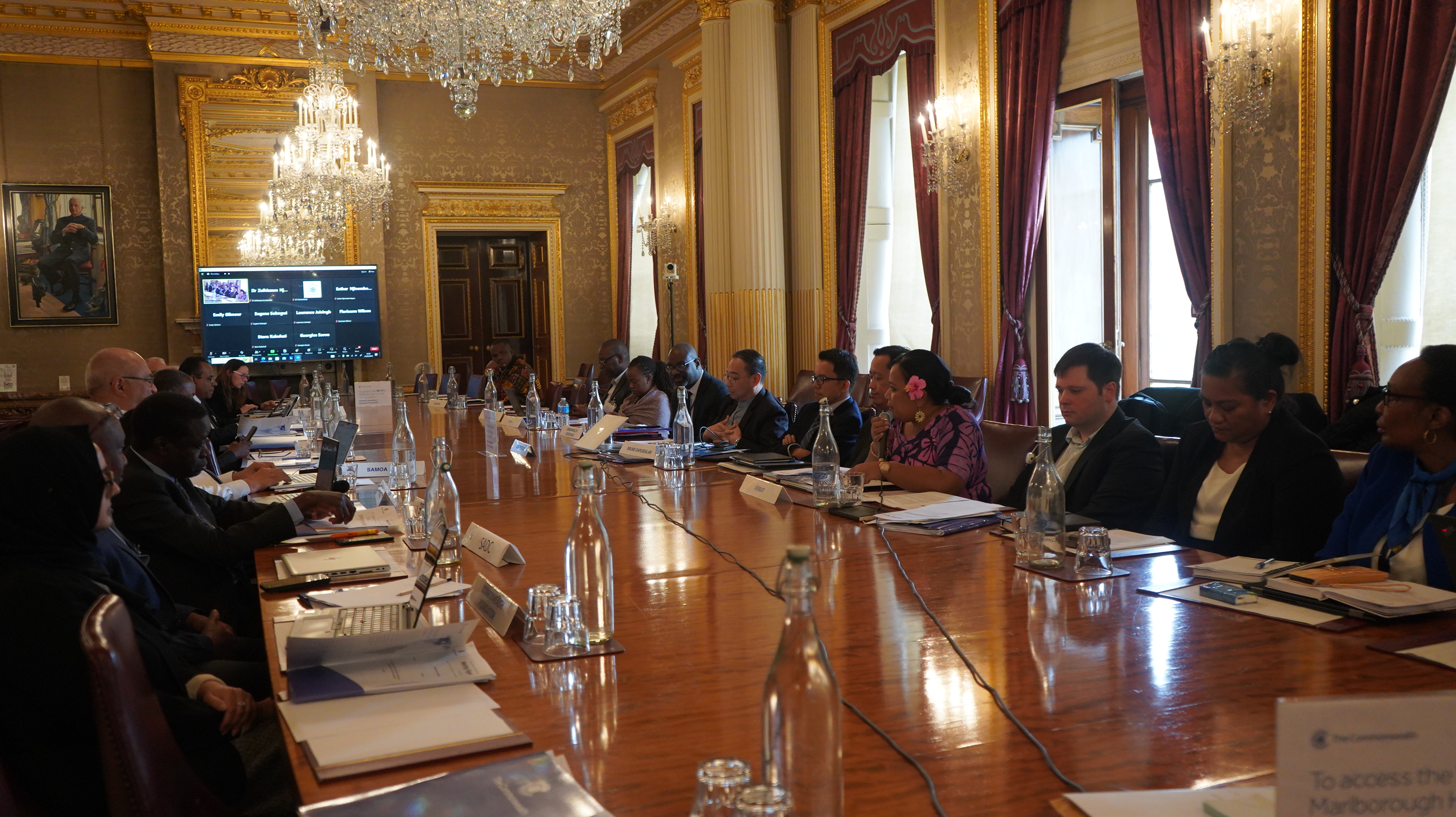 Delegates meeting for CACH at Marlborough House 