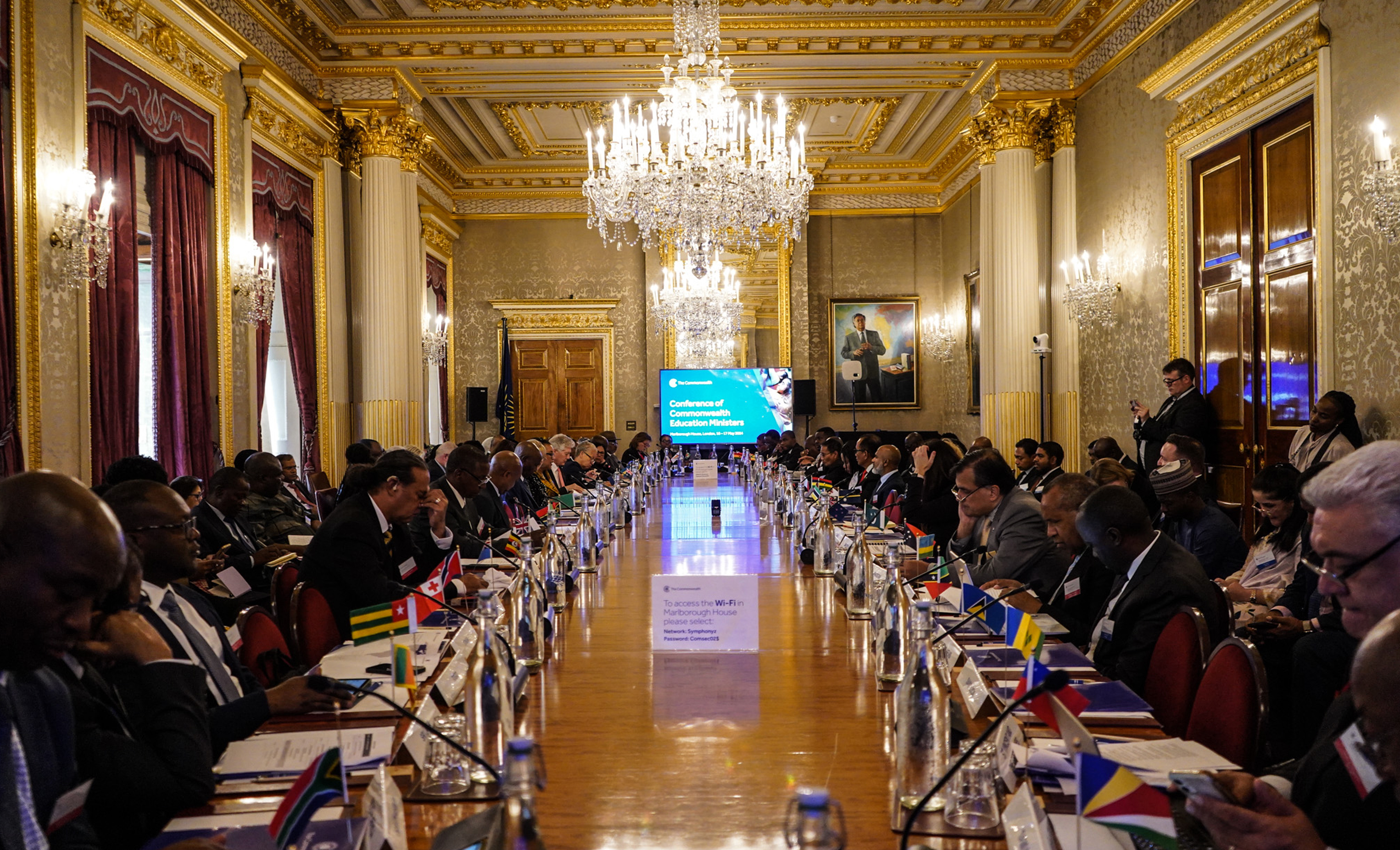 Educational-Ministers-Gather-At-Marlborough-House