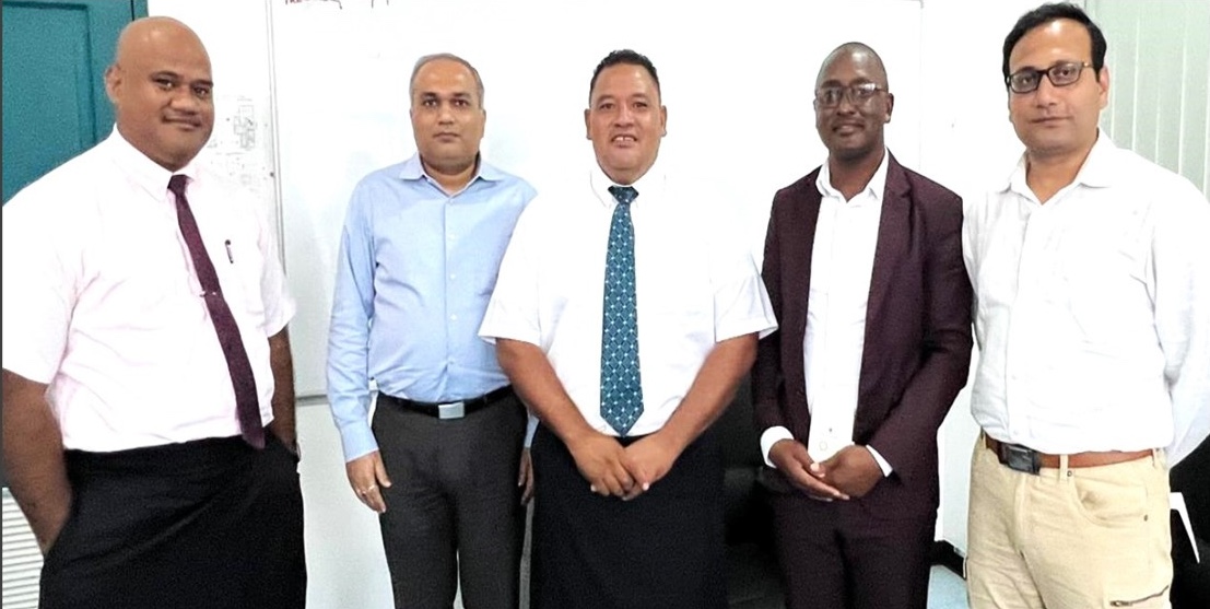 CCFAH staff and Hon Naina Talia, Tuvalu’s Minister of Environment and Climate Change