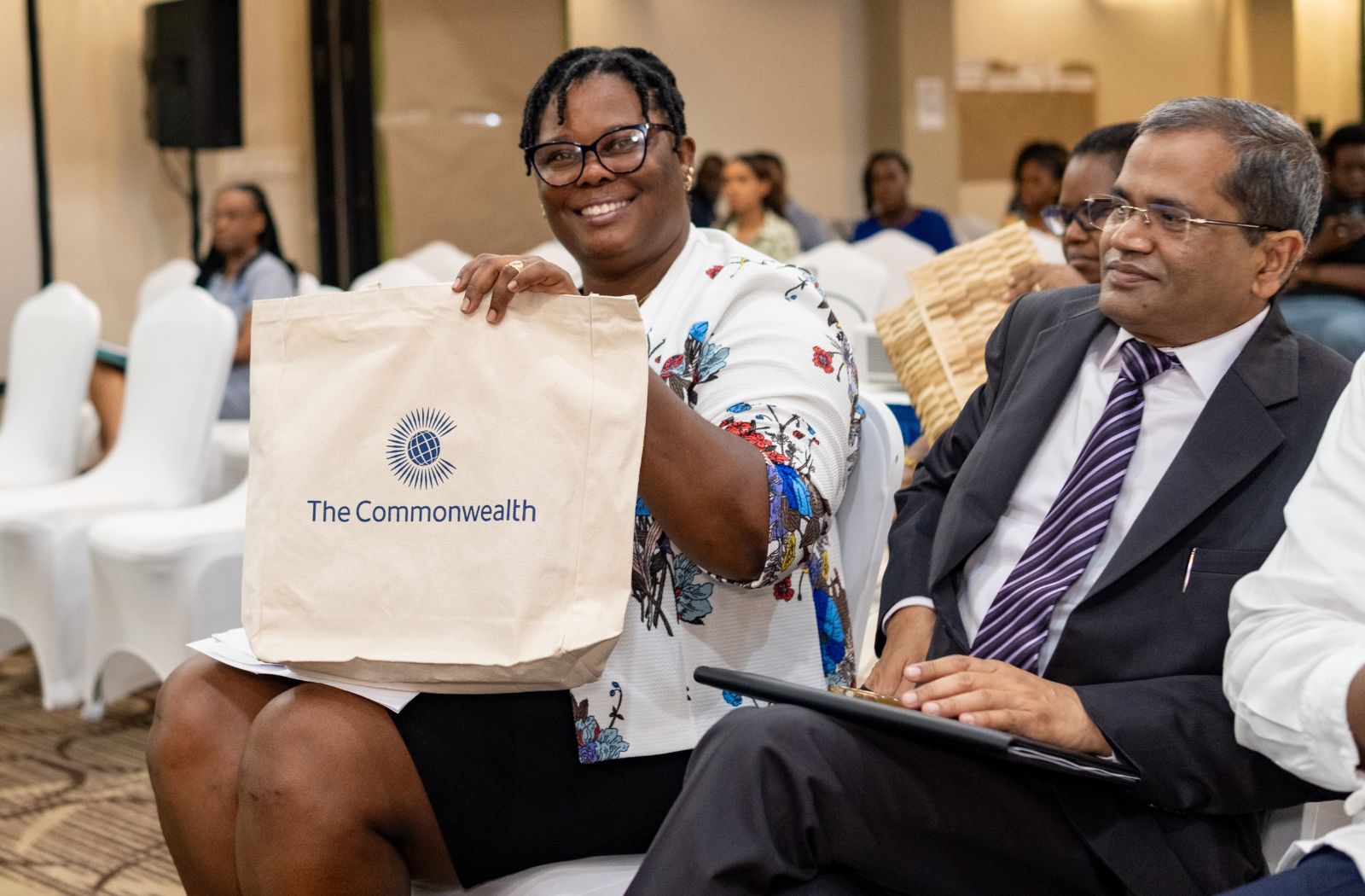 Suresh at the AI event