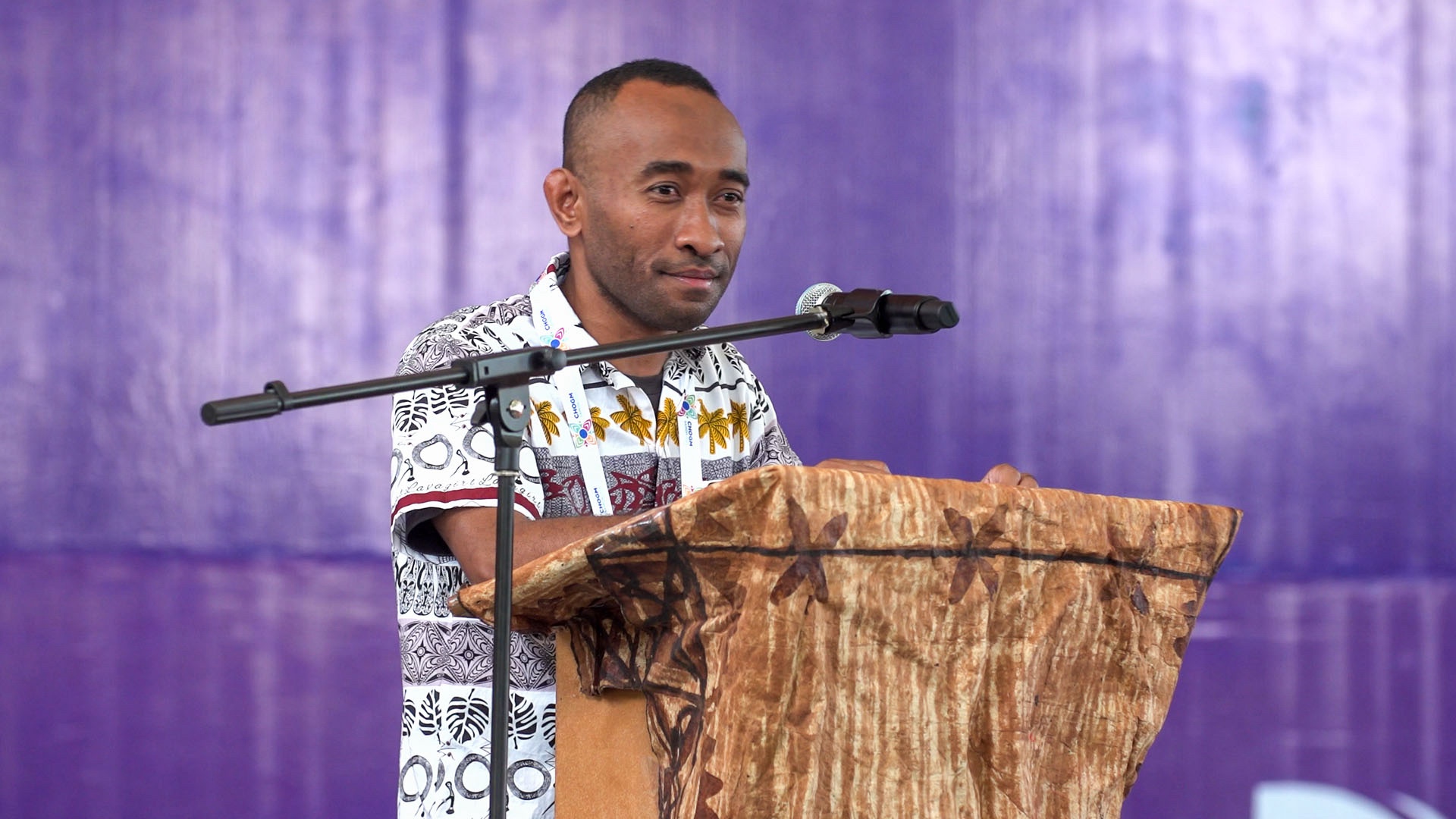 Kim Allen Chairperson of the Commonwealth Youth Council