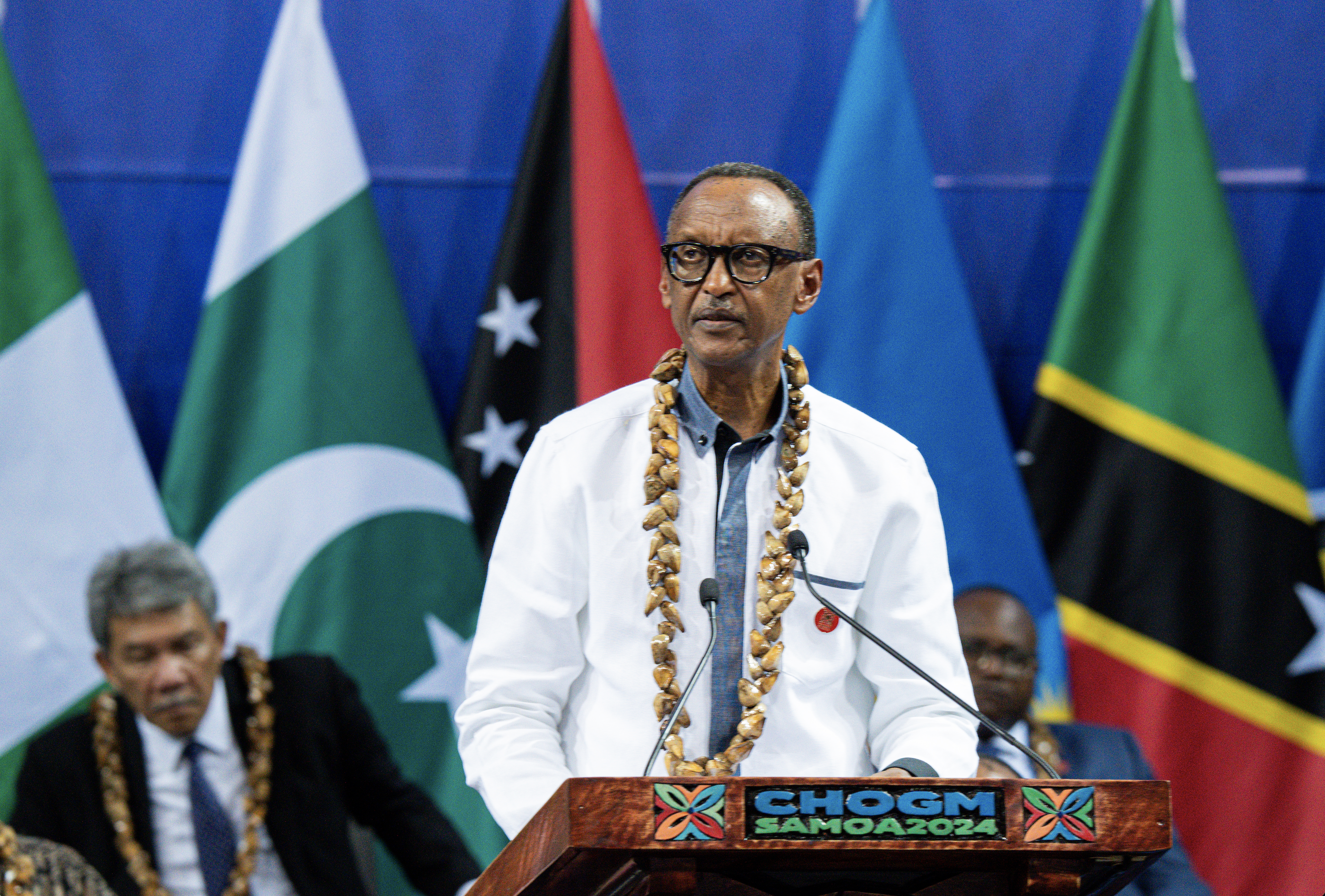 President of Rwanda, H.E. Paul Kagame, at the Opening Ceremony for CHOGM 2024