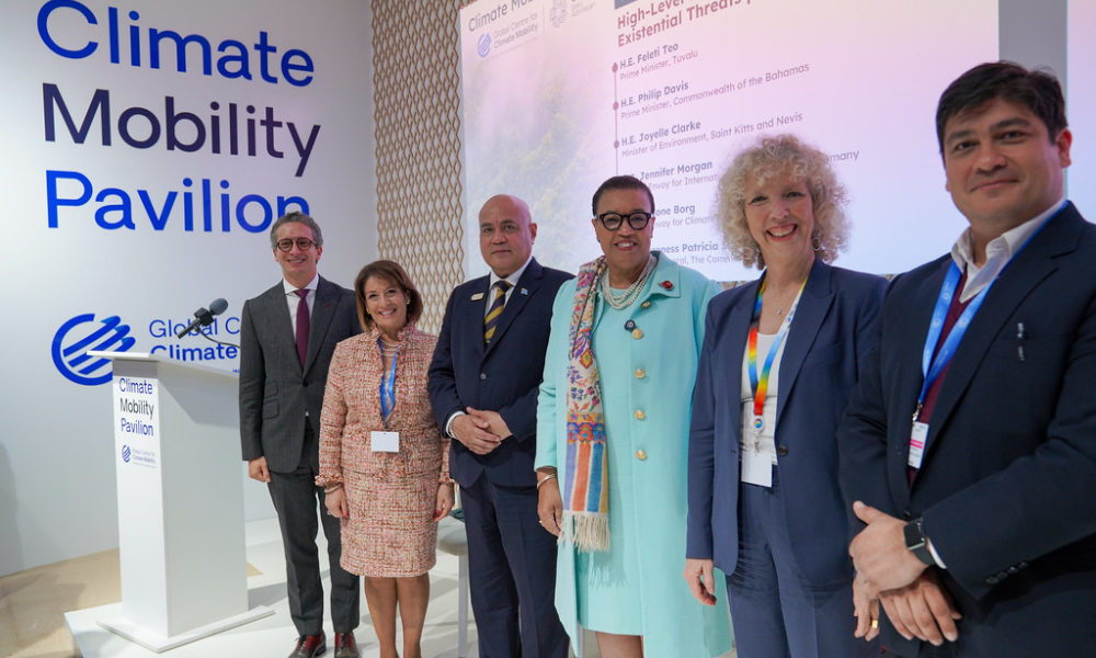 Commonwealth Secretary-General, the PM of Tuvalu and other speakers at a high-level session on sea level rise
