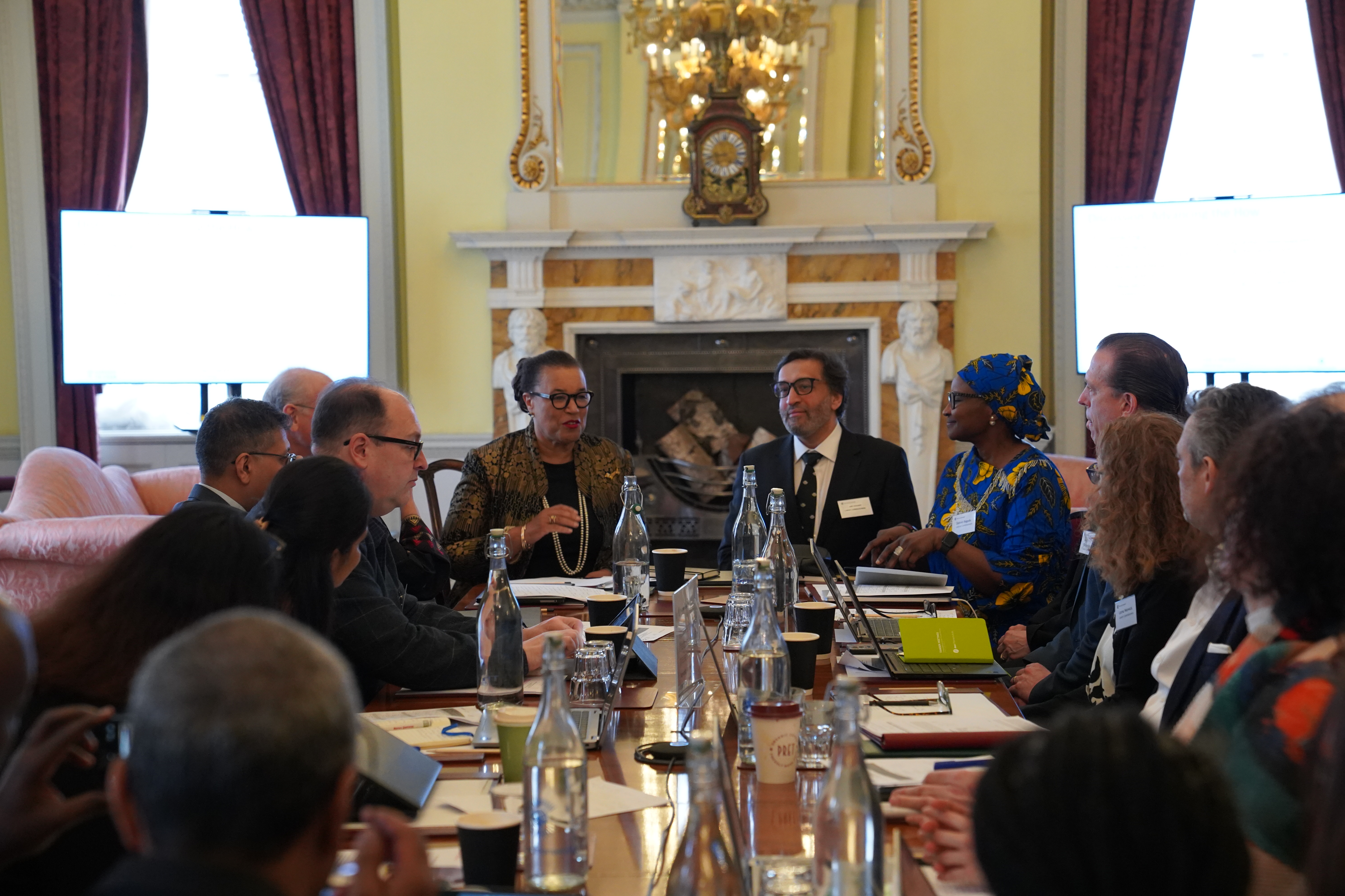 Secretary-General speaking at the CACH meeting