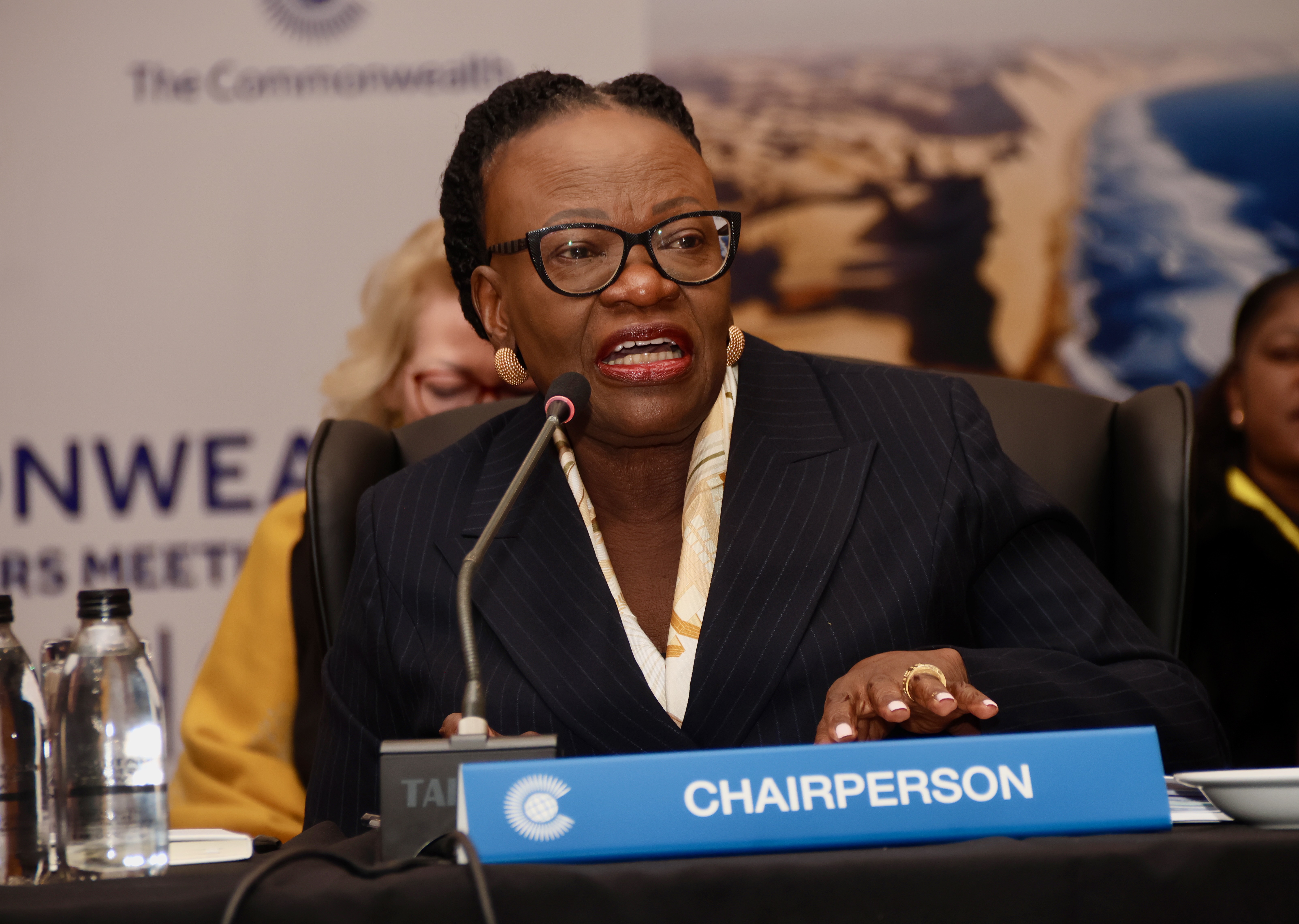 Minister of International Relations and Trade in Namibia is Selma Ashipala-Musavyi