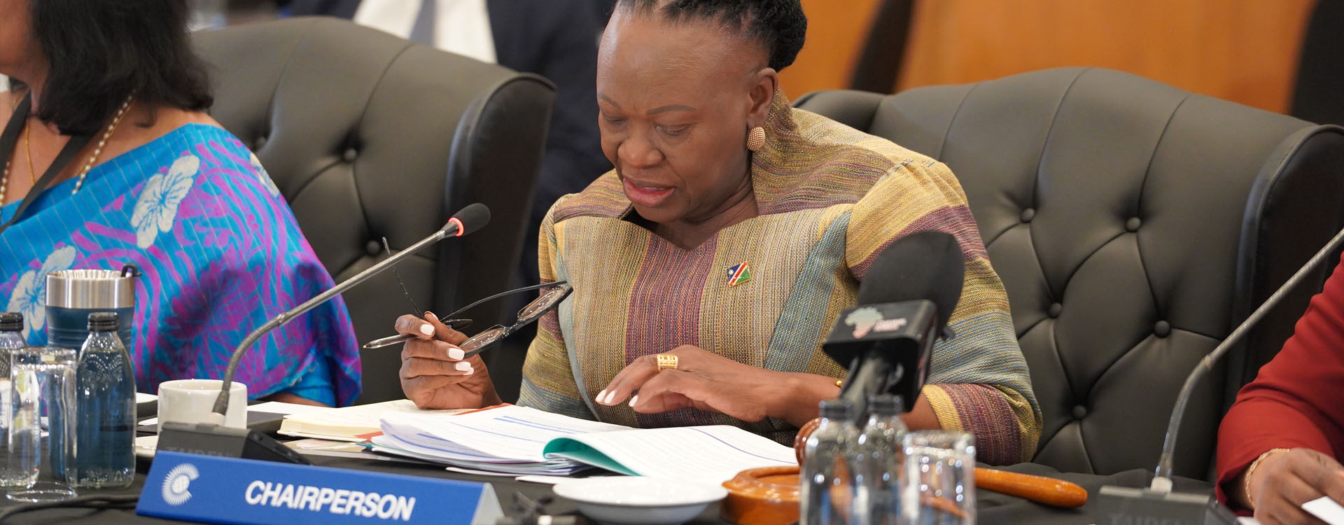 Namibia’s Minister of International Relations and Trade, Hon Selma Ashipala-Musavyi