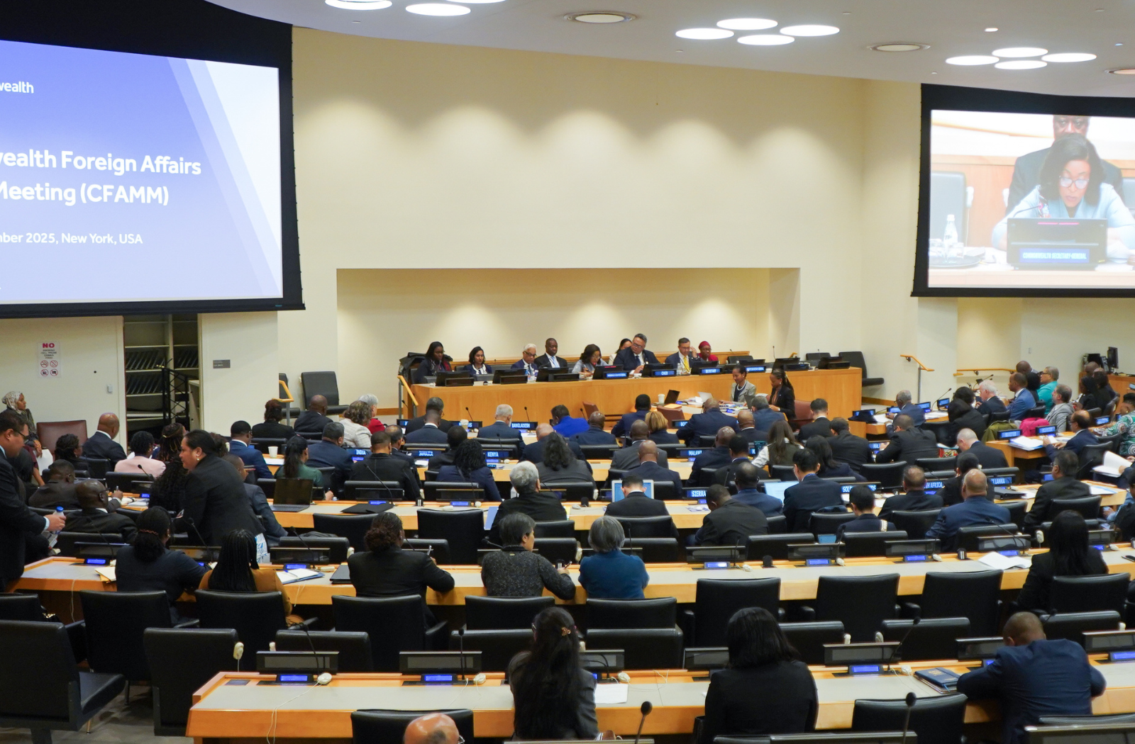 25th Commonwealth Foreign Affairs Ministers on the sidelines of UNGA in New York