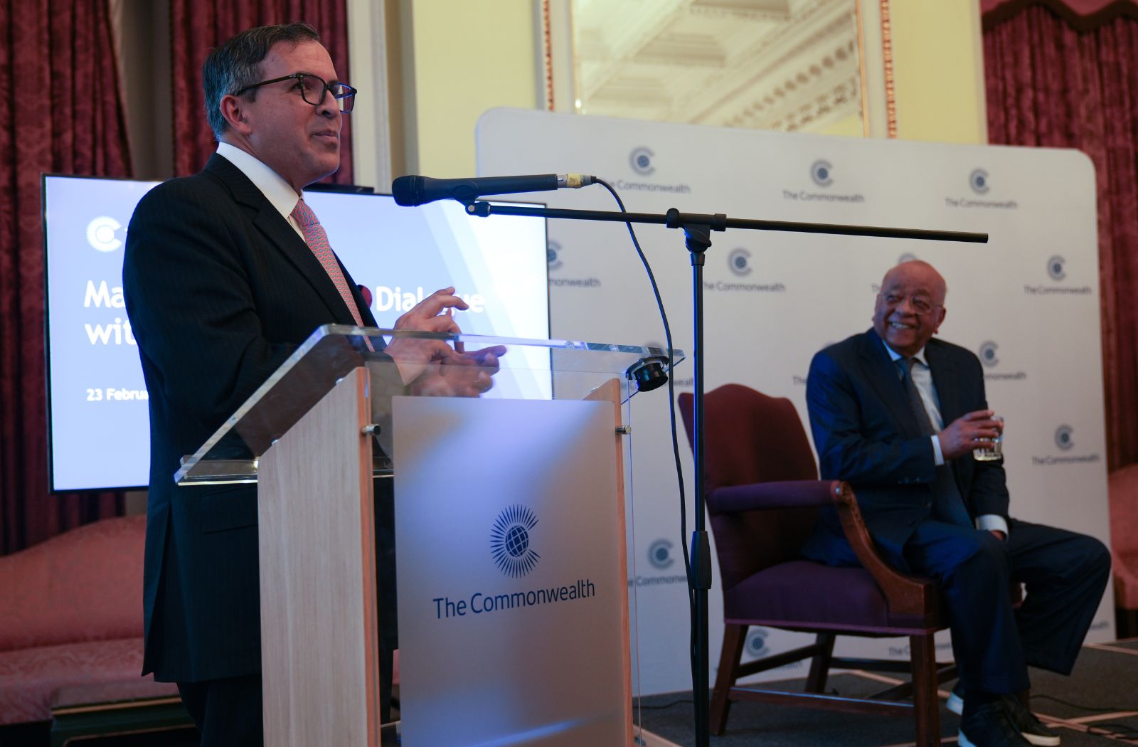 Mo Ibrahim Dialect at Marlborough house