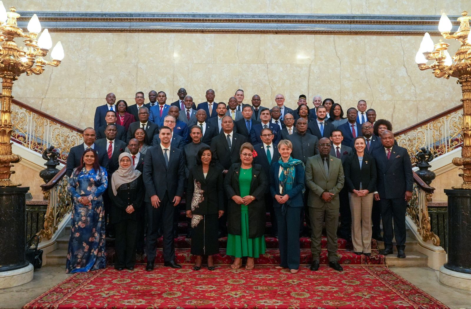 Family photo of ministers at the 26th Foreign Affairs Ministers Meeting