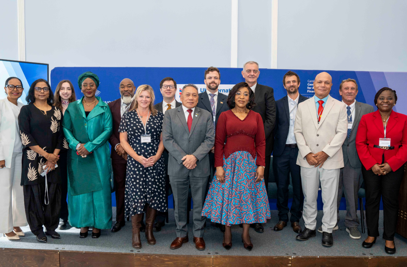 Group photo of entrepreneurs at the Commonwealth Investment Network Summit