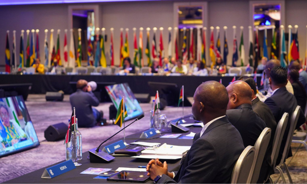 Ministers at the 12th Commonwealth Sports Ministers Meeting