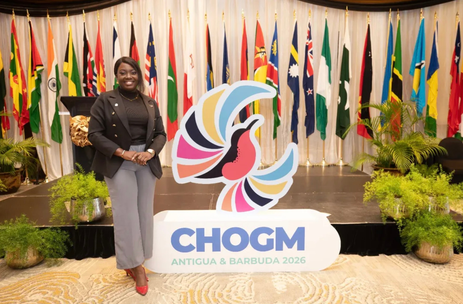 CHOGM 2026 Logo Designer, Chaneil Imhoff