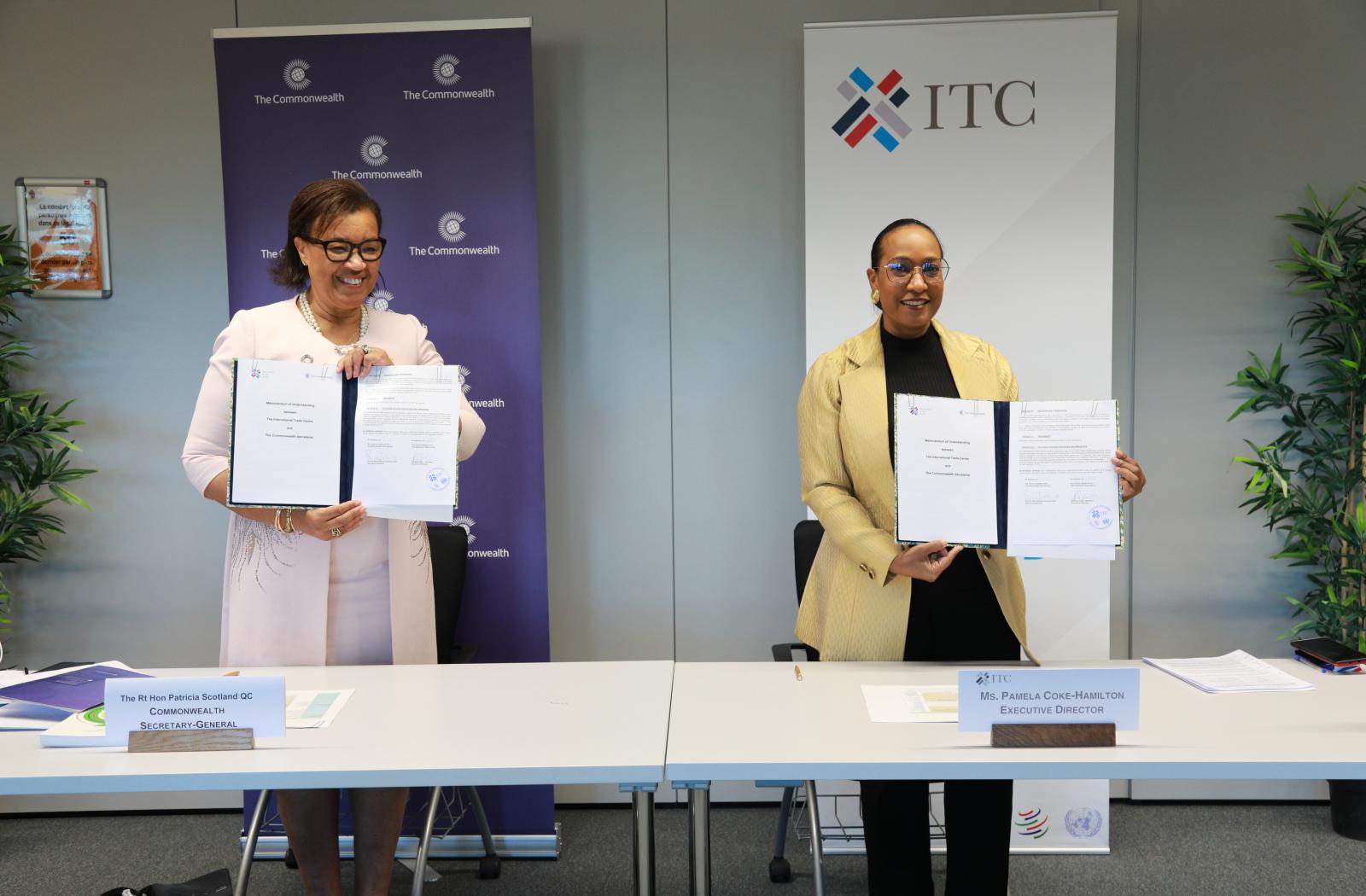 ITC MoU signing ceremony