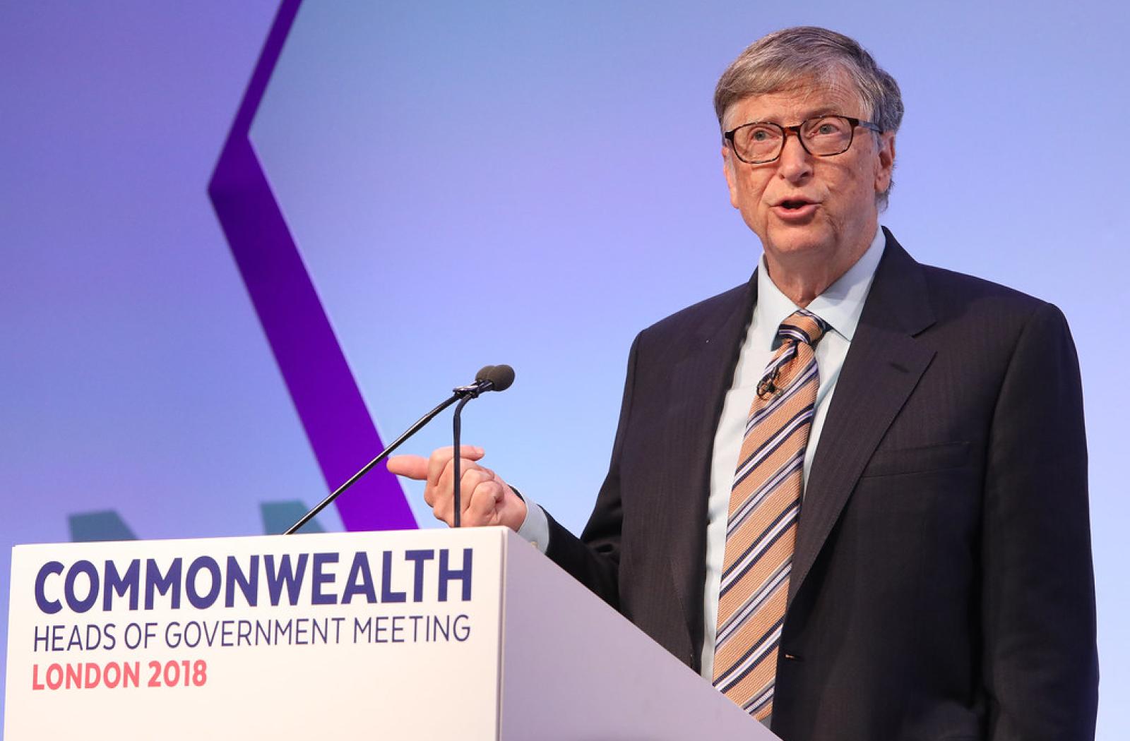 Bill Gates at CHOGM