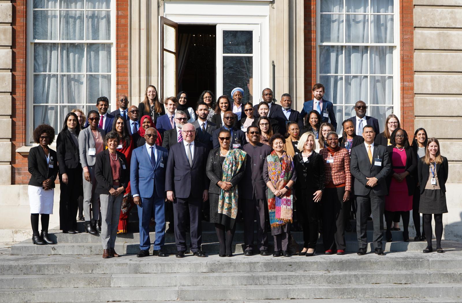 Group photo of the Commonwealth Diplomats Induction Programme (CDIP) class of 2022