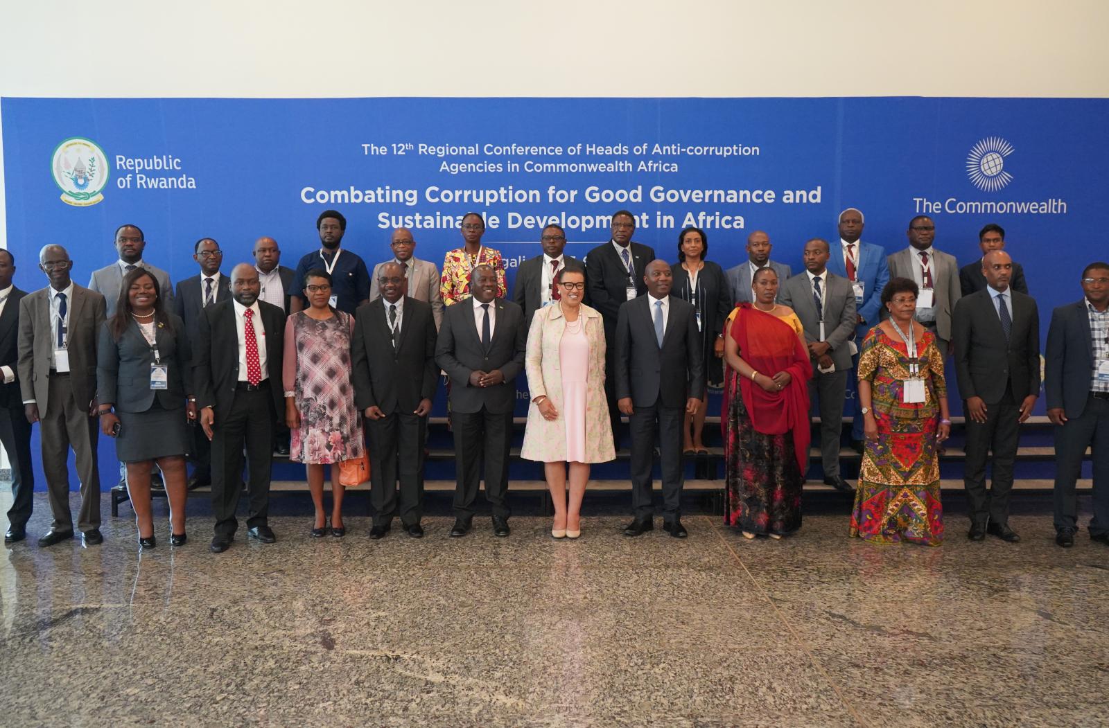 Delegates at the 12th edition of the Secretariat’s landmark Regional Conference of Heads of Anti-Corruption Agencies in Commonwealth Africa