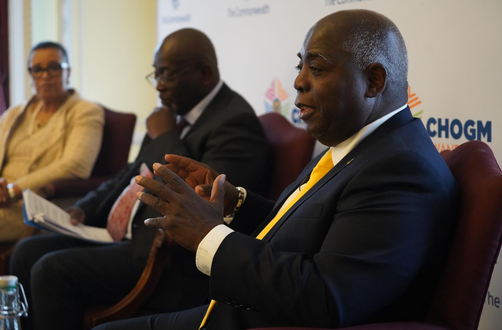 Prime Minister of the Bahamas at the Marlborough House Dialogues