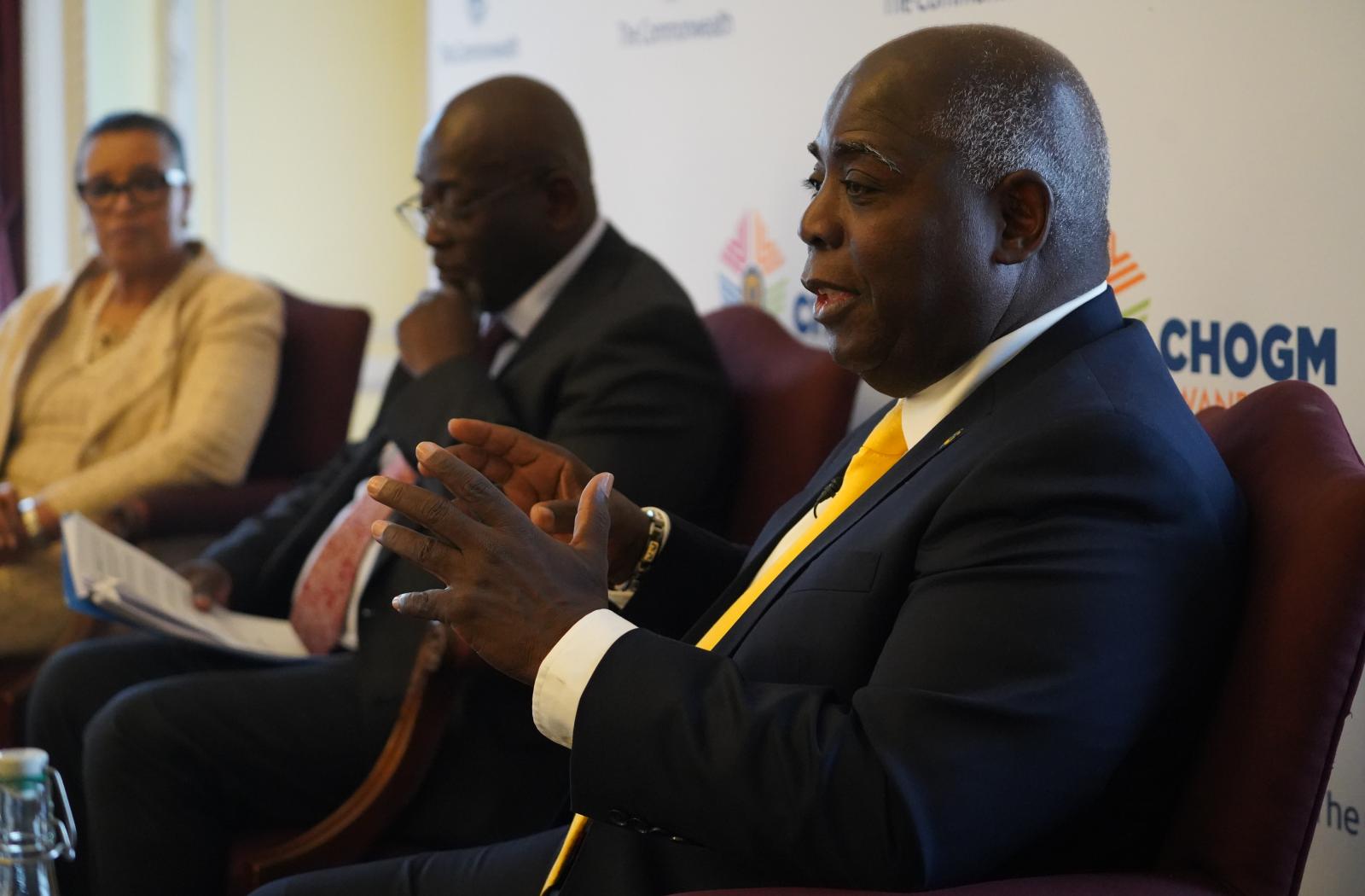 Prime Minister of the Bahamas at the Marlborough House Dialogues