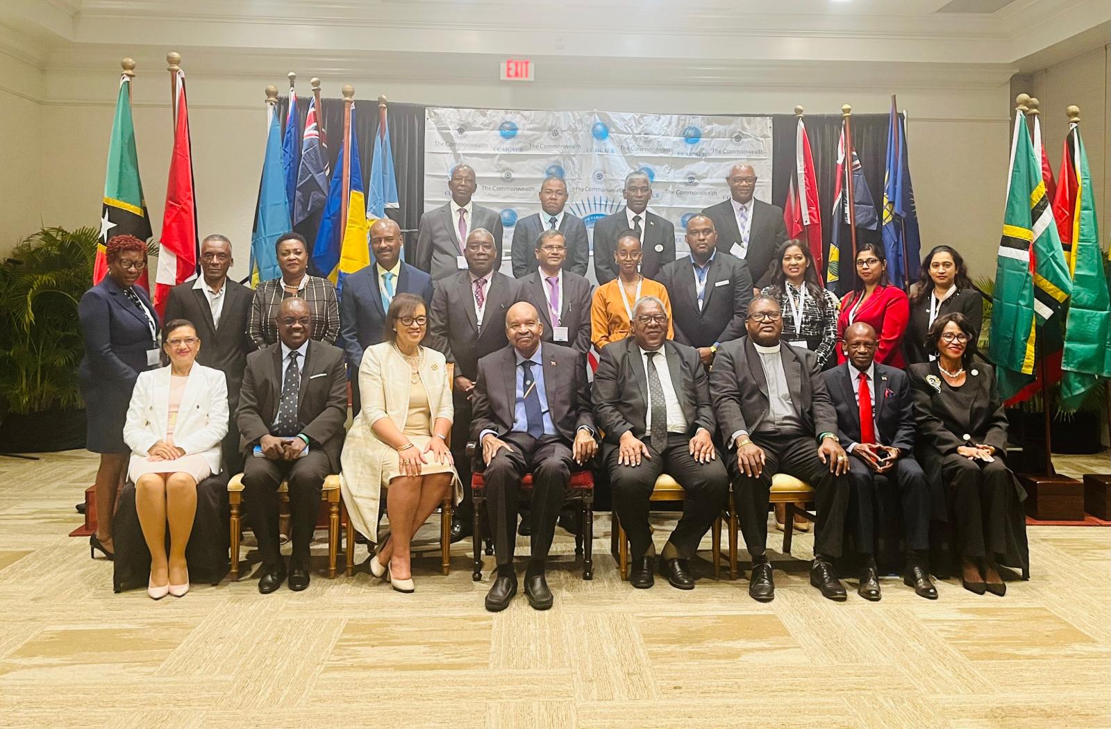 Participants at the Caribbean anti-corruption event