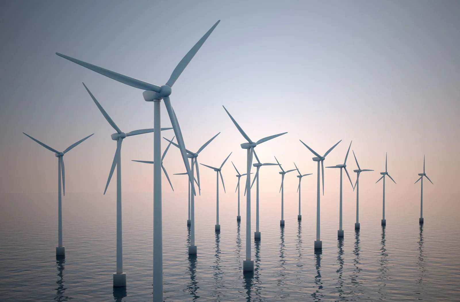 Floating wind farm