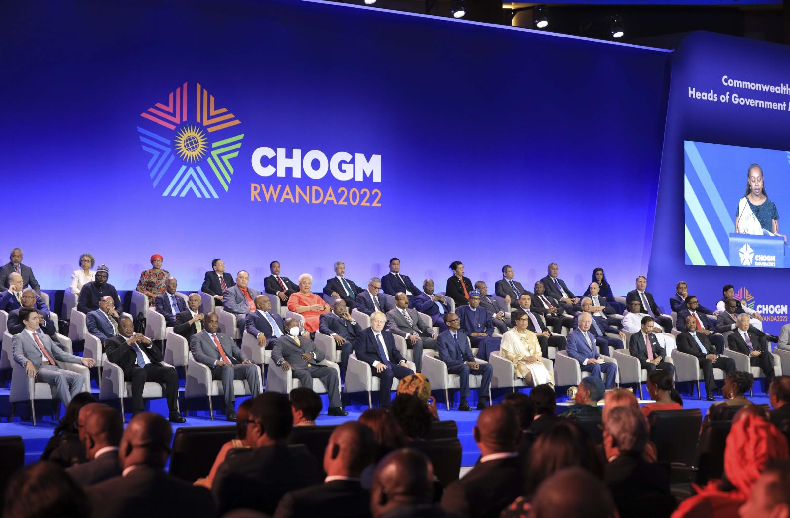 2022 Commonwealth Heads of Government opening ceremony