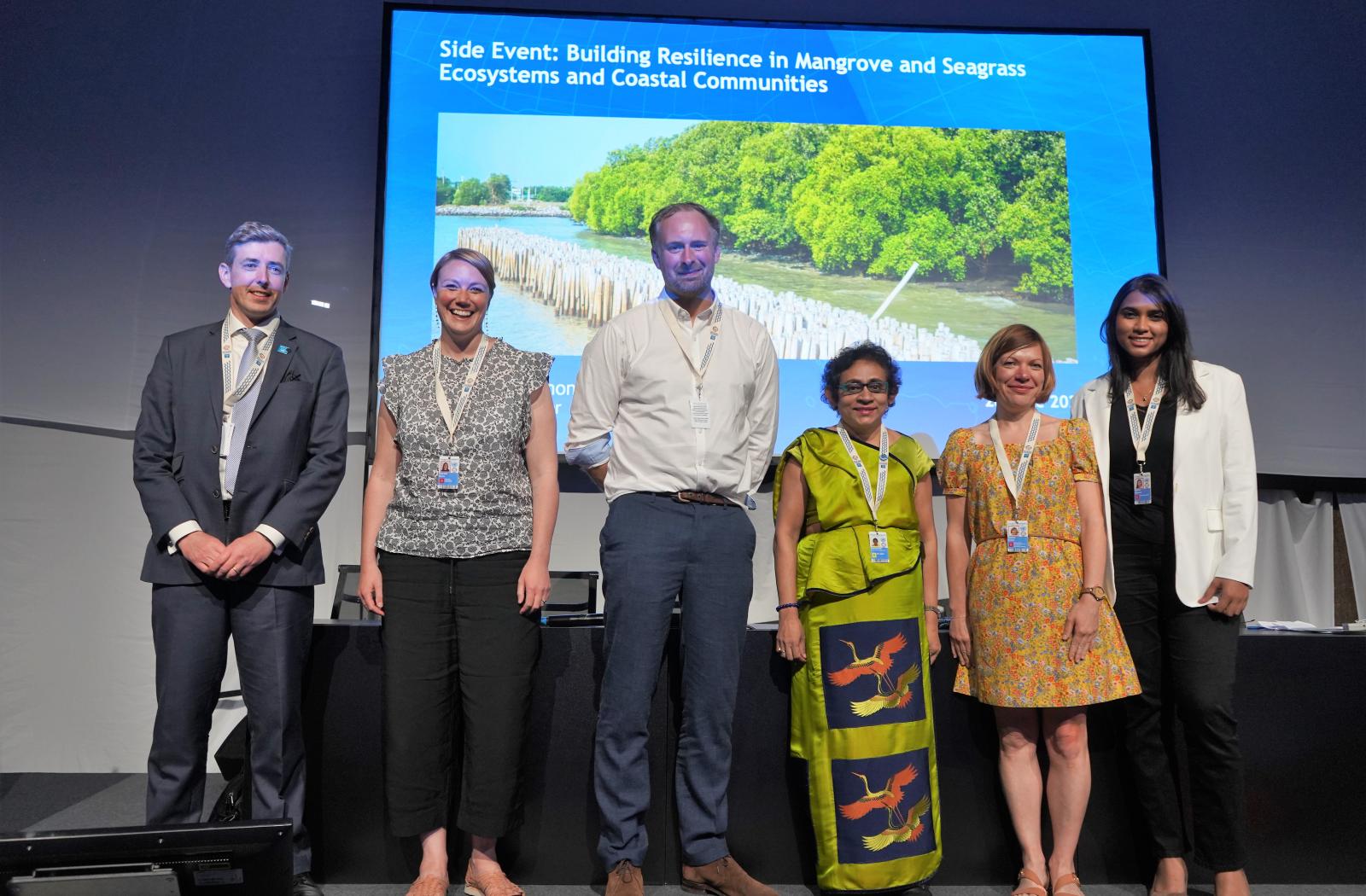 Panel speakers from the conference