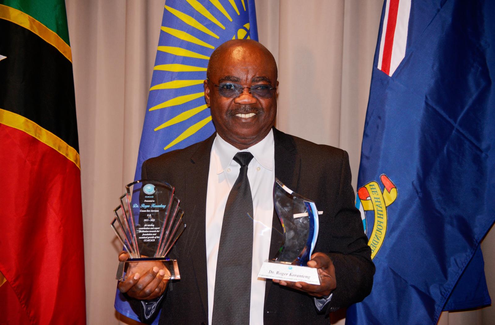 Roger receives award