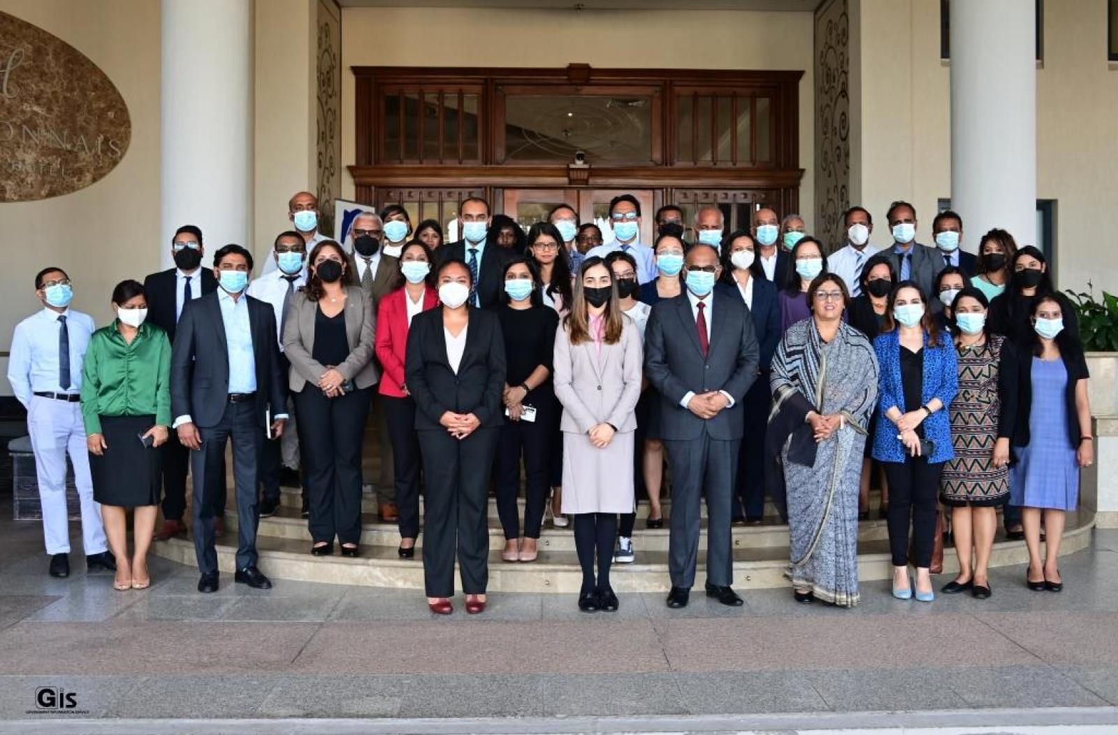 Participants at the Business and Human Rights Workshop in Mauritius