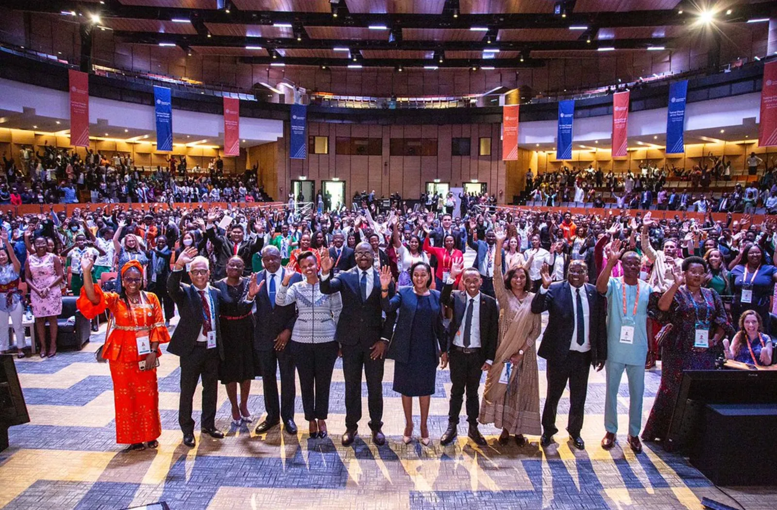 Participants at the Commonwealth Youth Forum