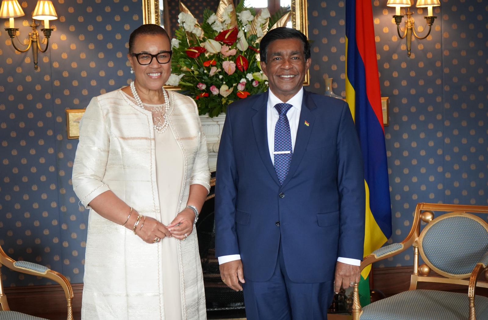 SG and President of Mauritius